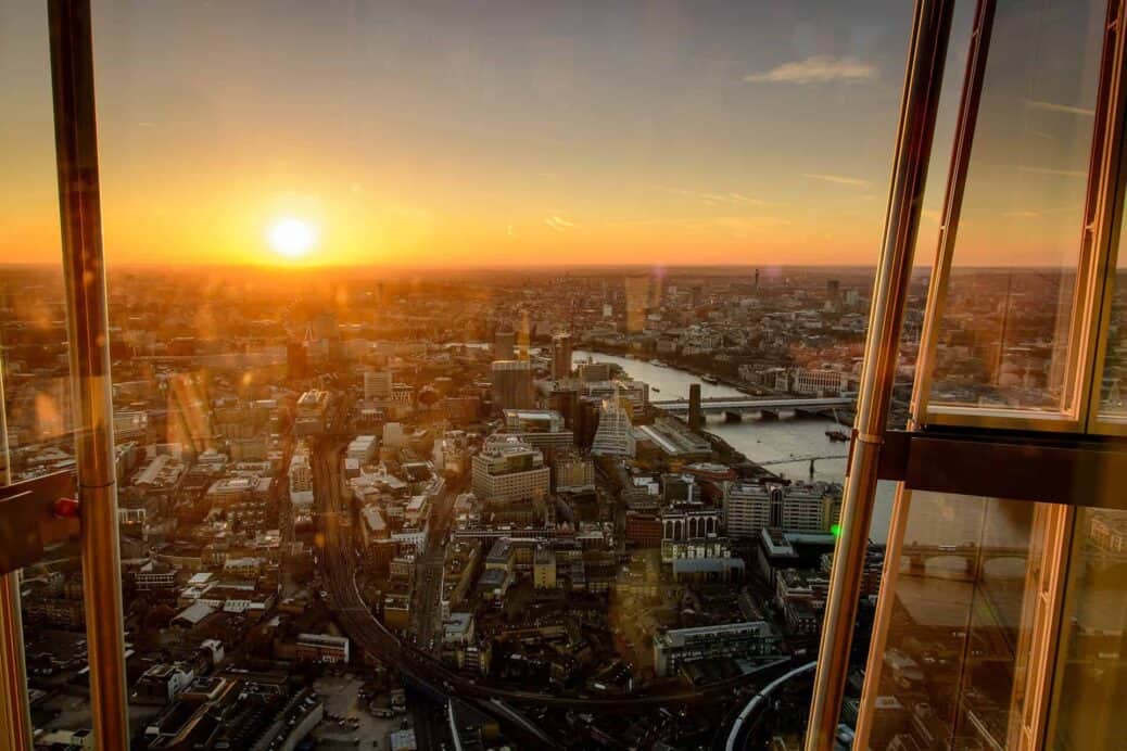 vue depuis the view from the shard vue depuis the view from the shard