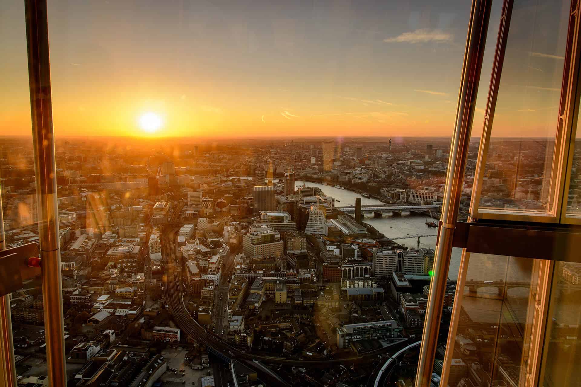 vue depuis the shard vue depuis the shard