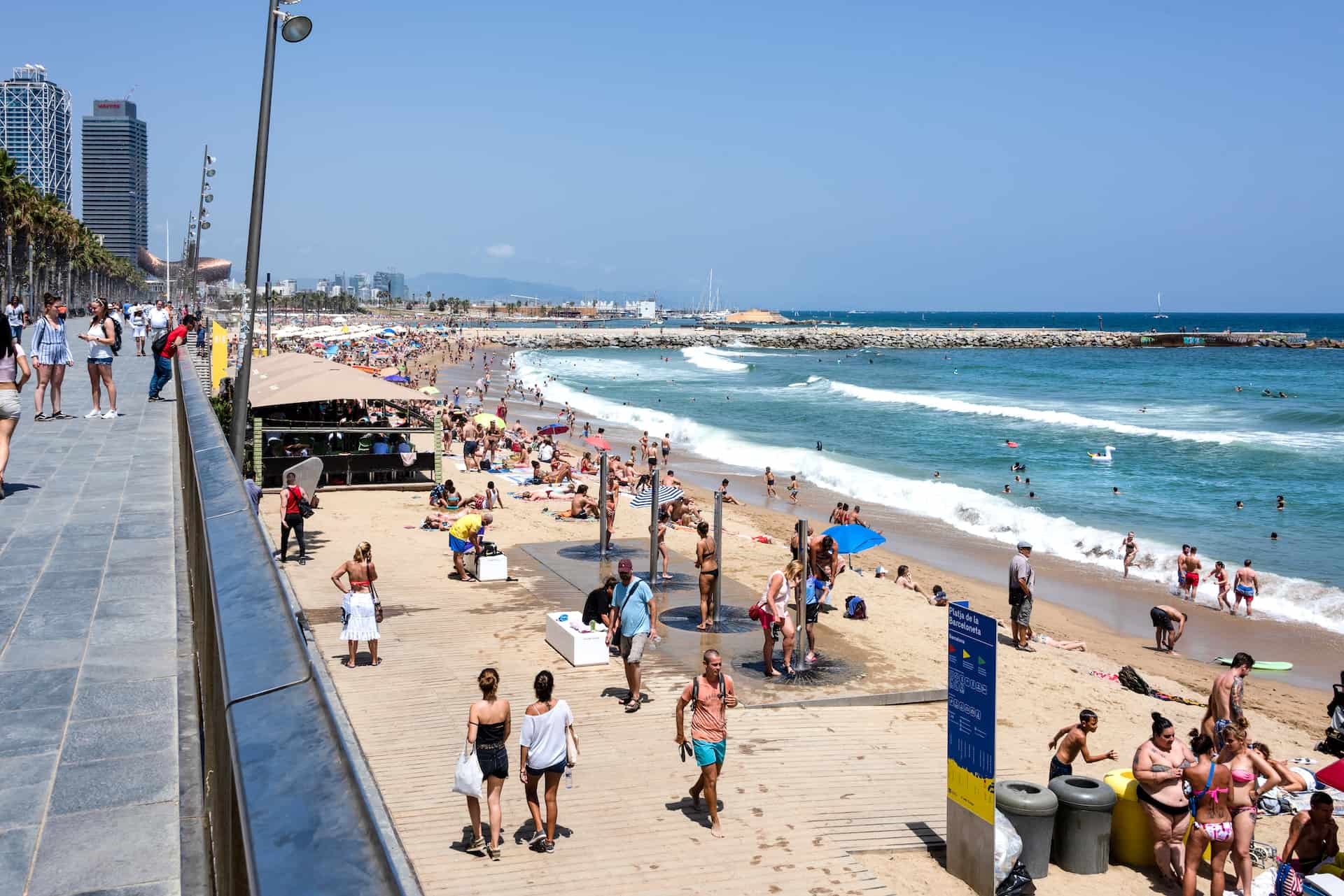 plage barcelone plage barcelone