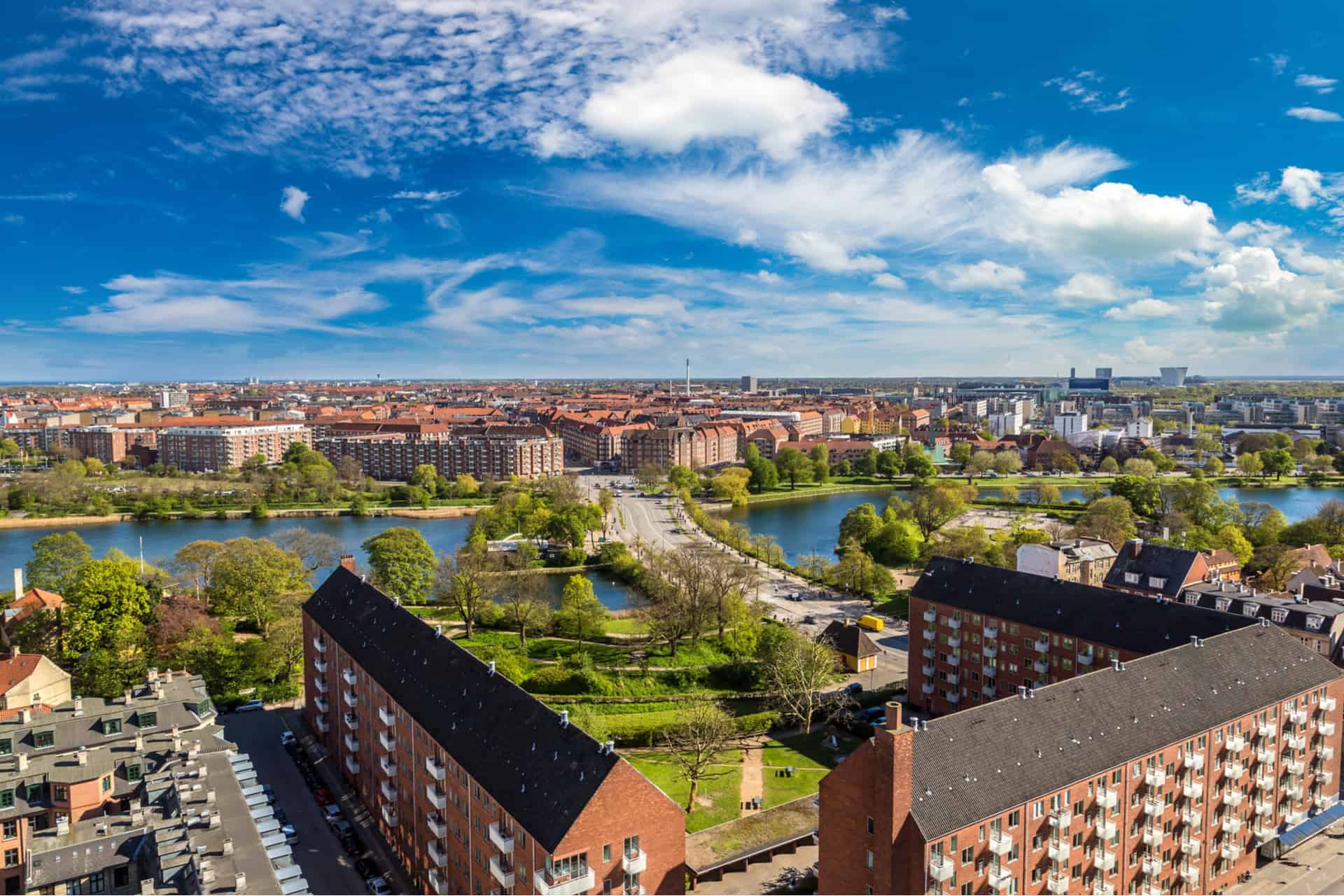 vue aerienne copenhague vue aerienne copenhague