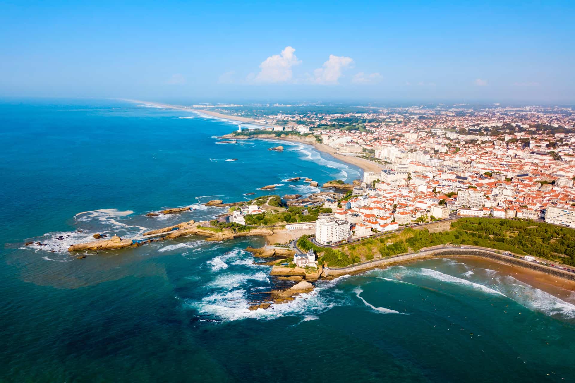 vue aérienne biarritz vue aérienne biarritz