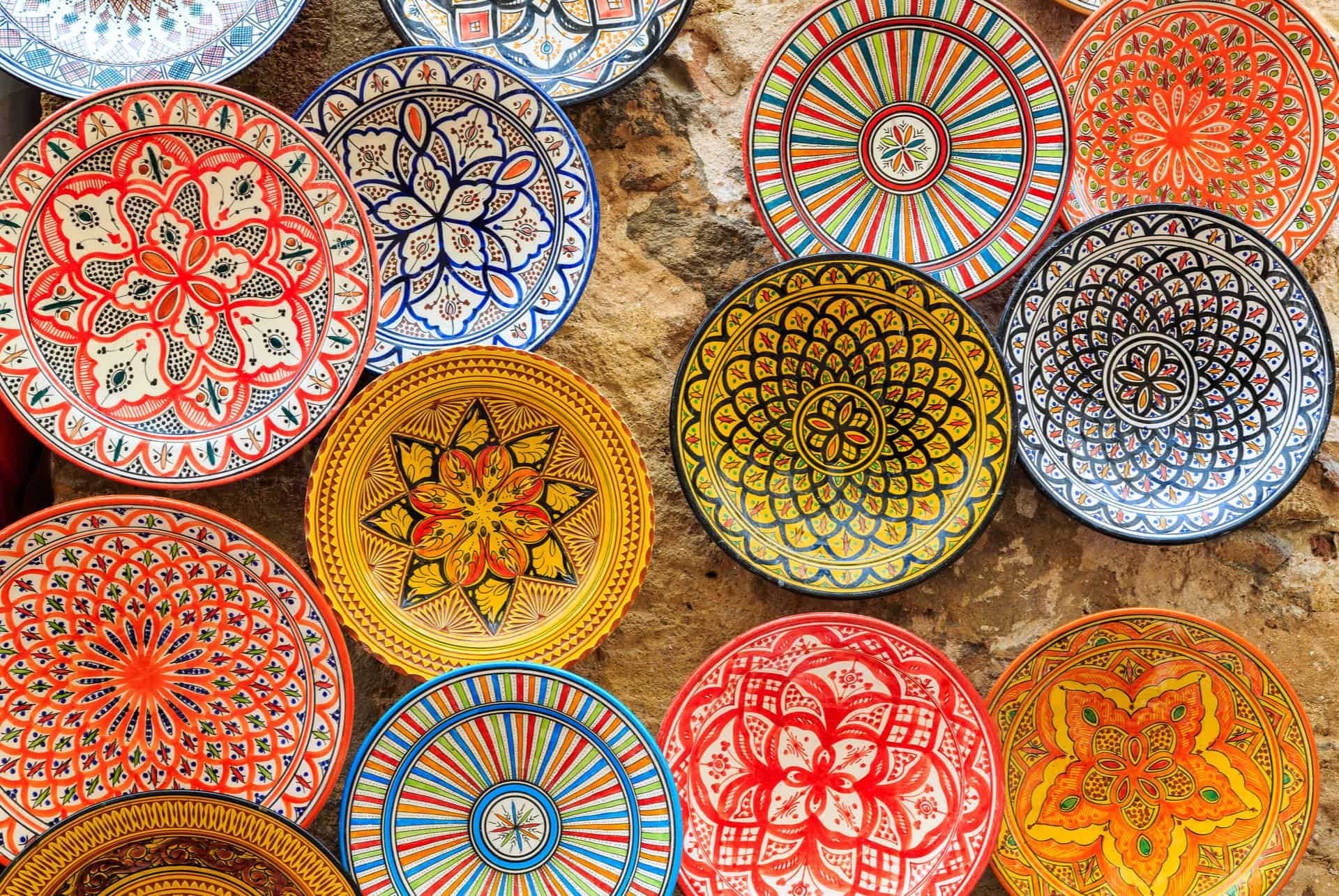 colorful dish colorful dish