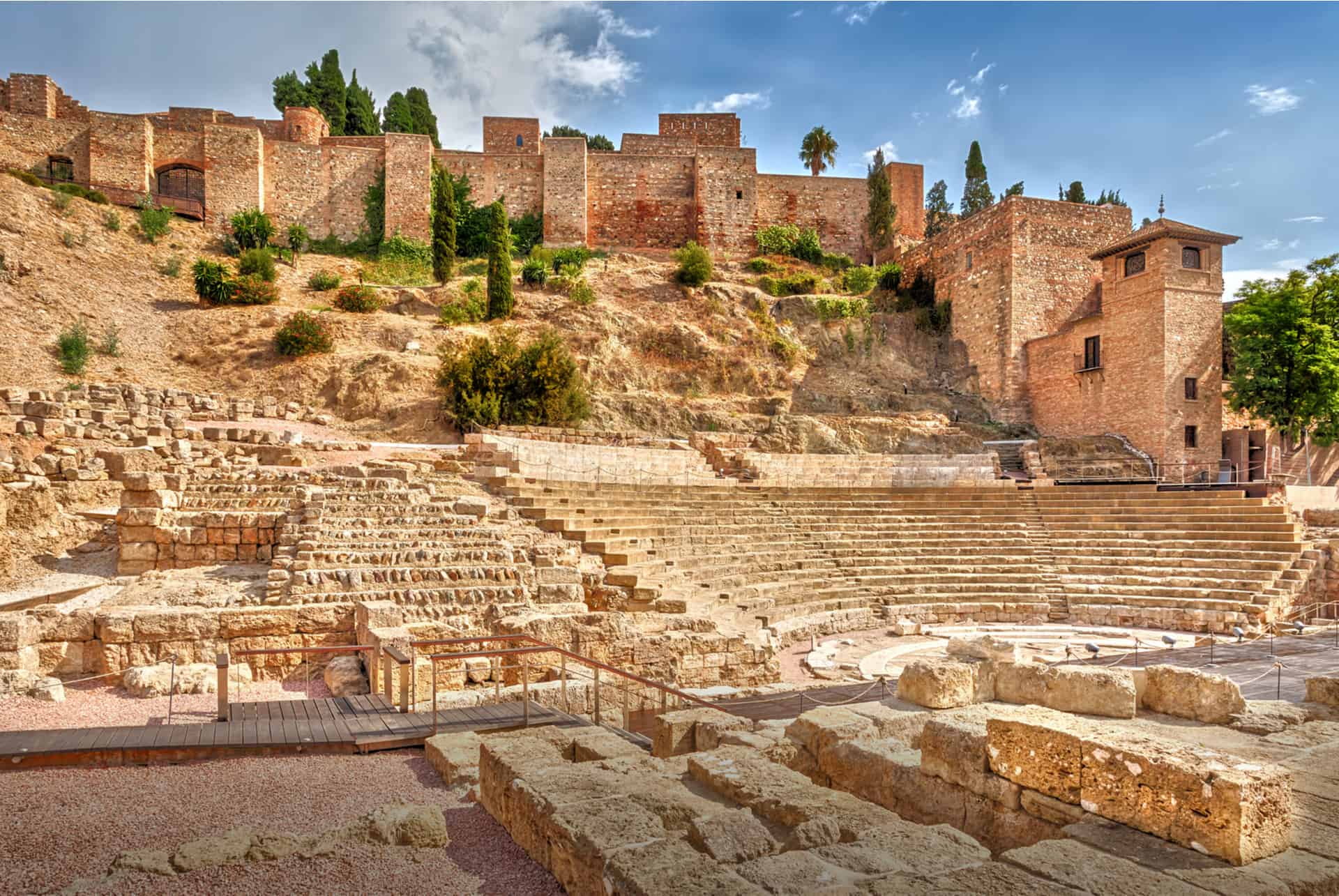 theatre romain de malaga theatre romain de malaga