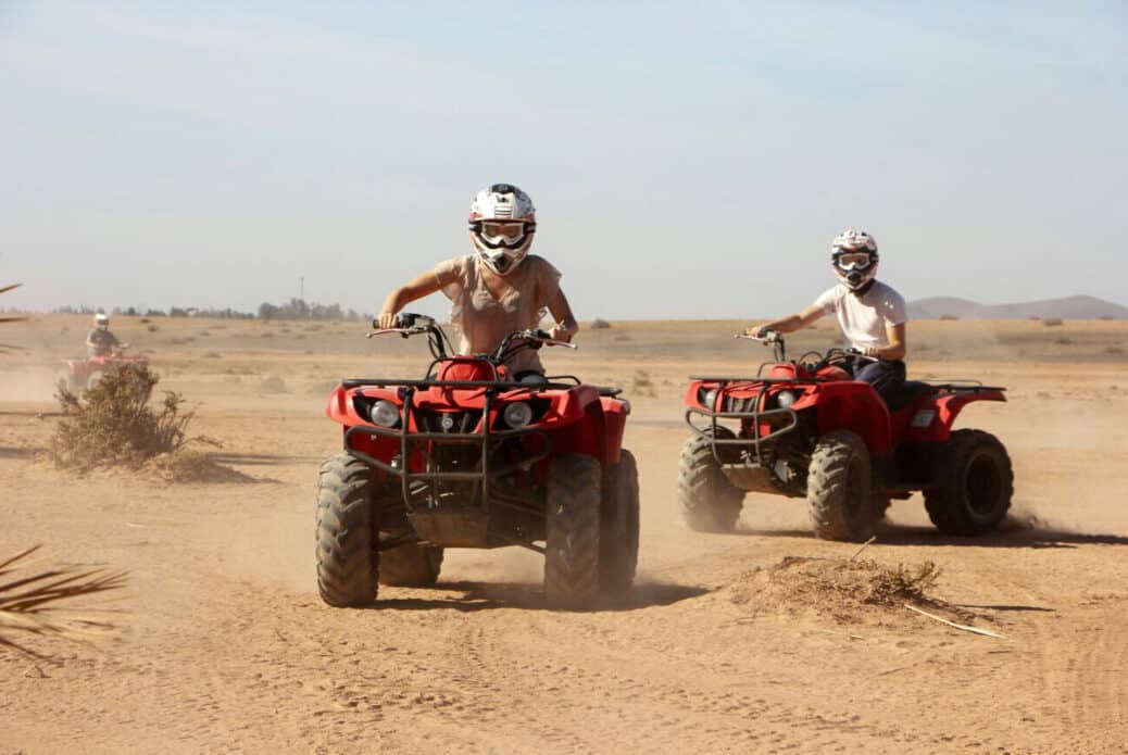 Excursion en quad dans la Palmeraie