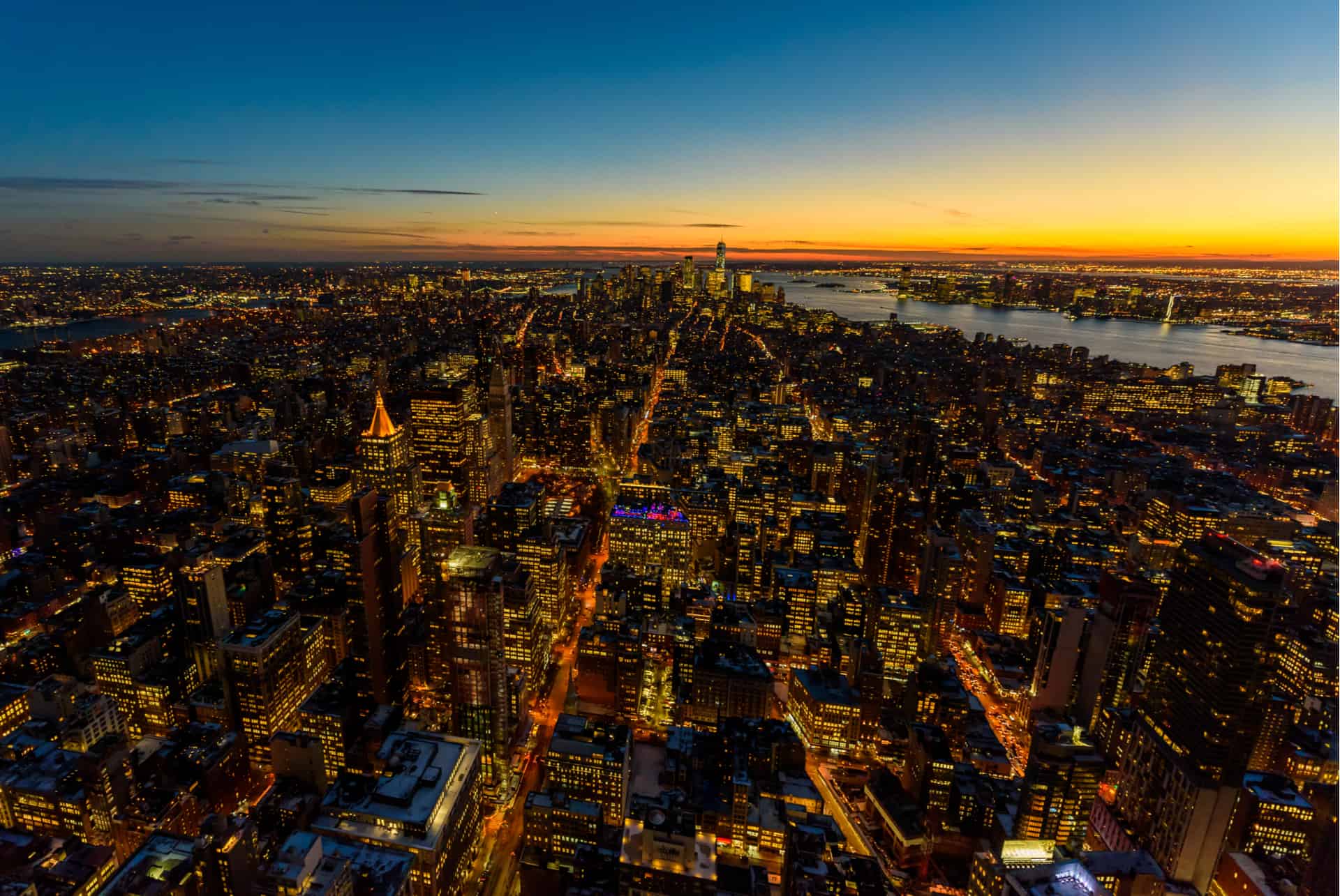 skyline manhattan de nuit skyline manhattan de nuit