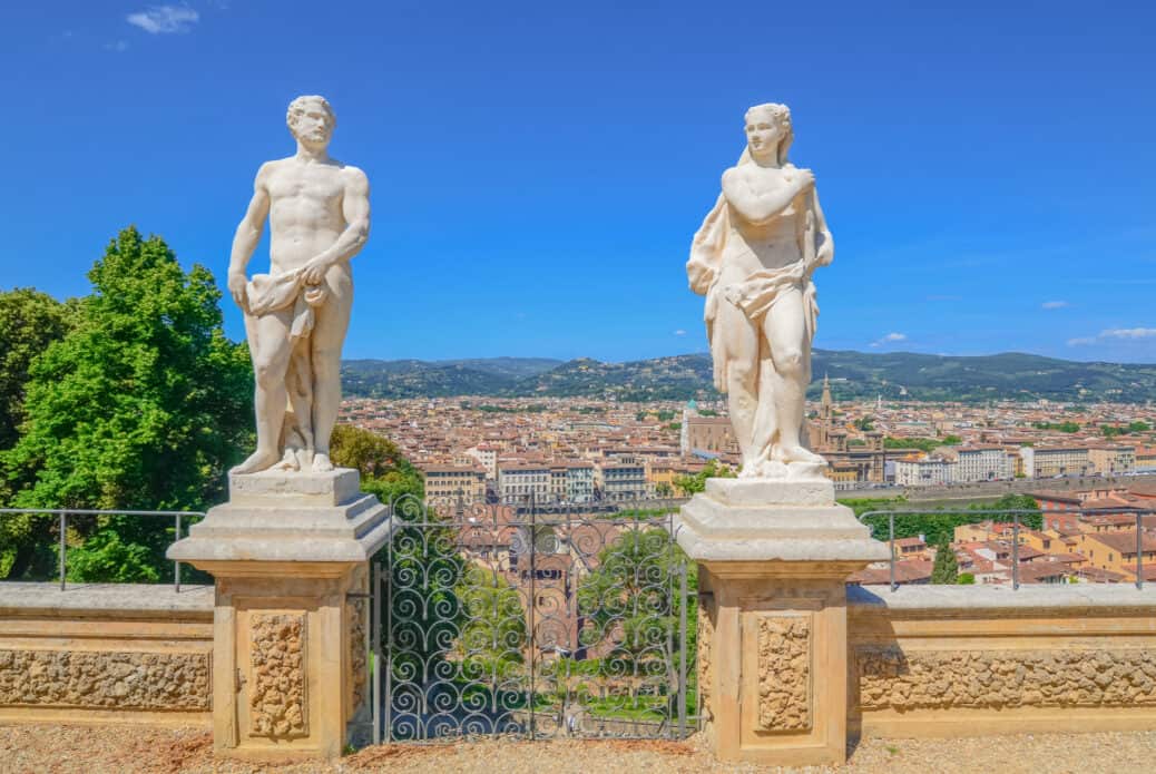 Palais Pitti, Jardins de Boboli et Bardini