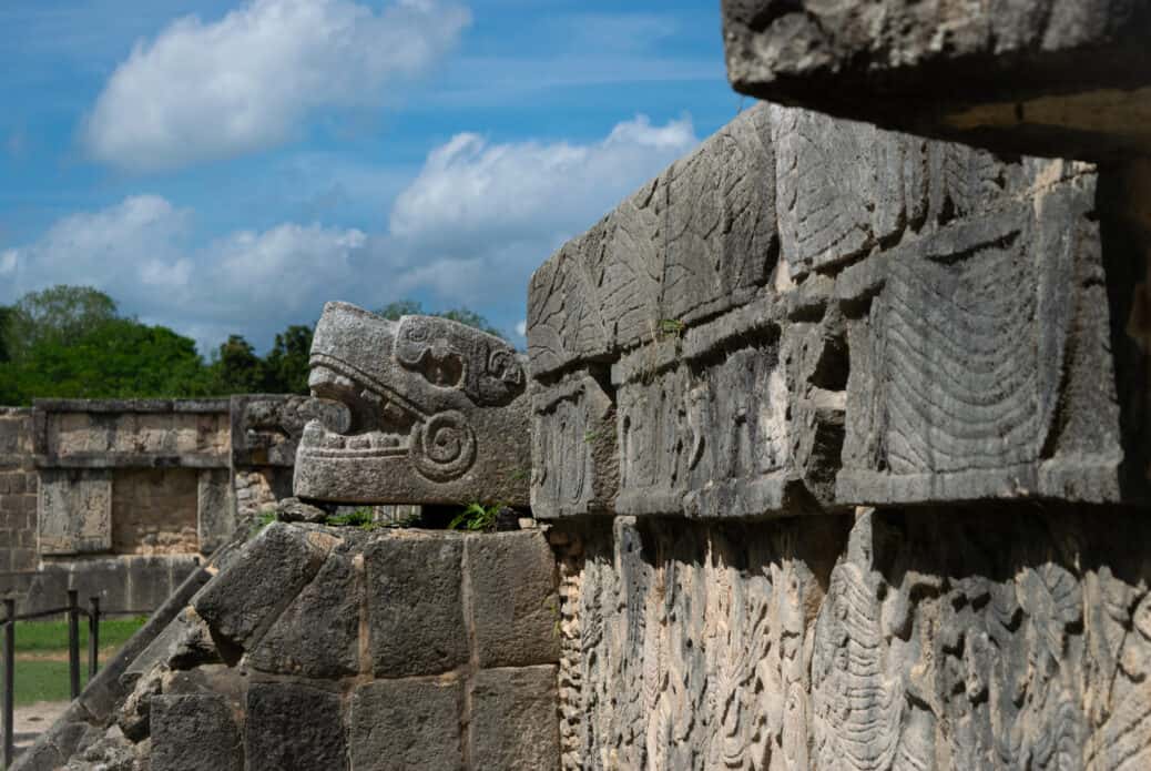 Entrée au Chichén Itzá