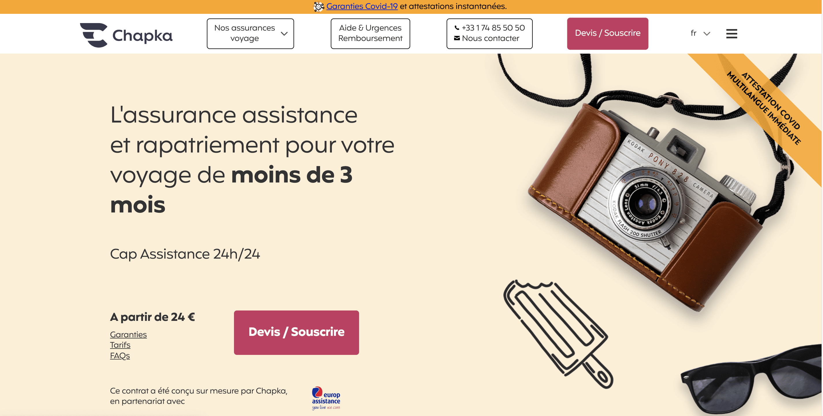 cap assistance chapka assurance chapka thailande