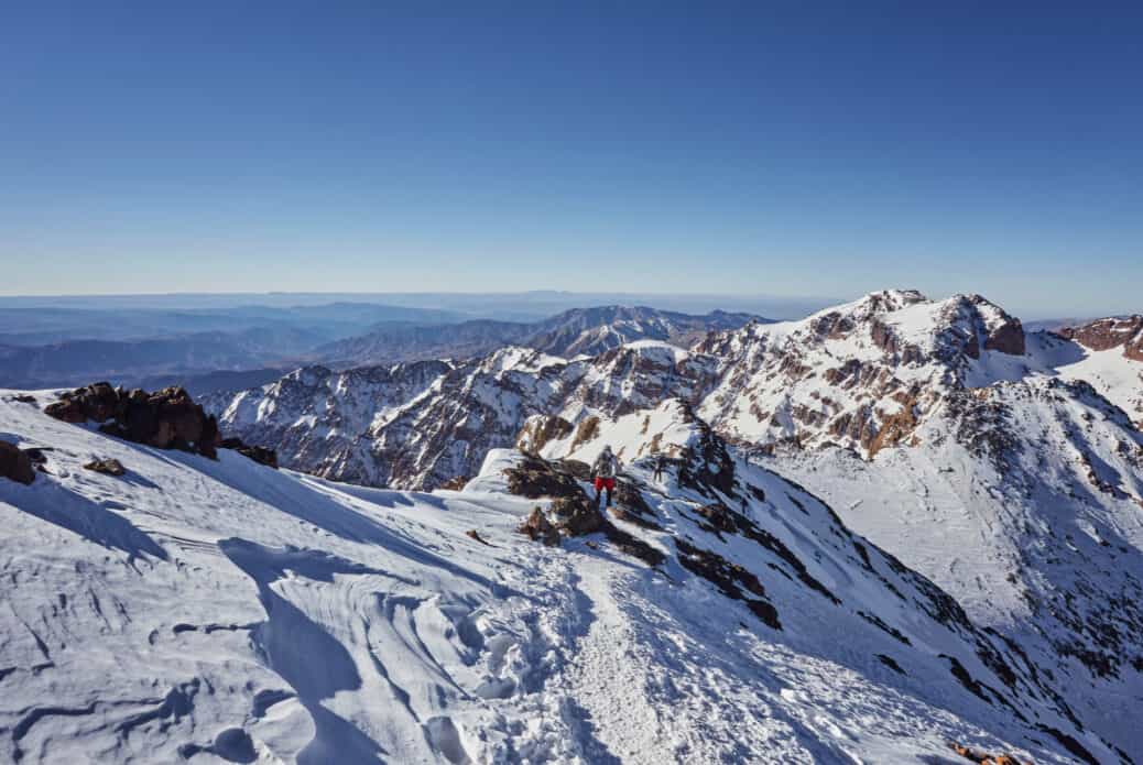atlas montagnes enneigees atlas montagnes enneigees