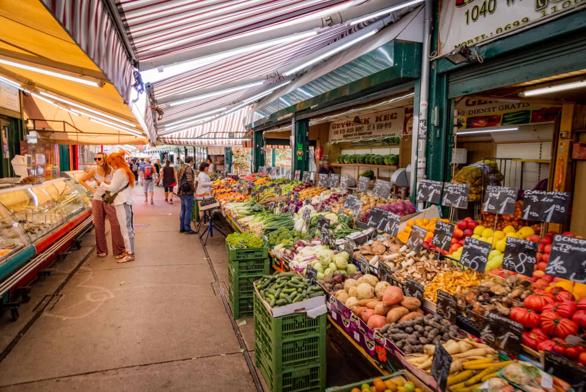 vienne naschmarkt visiter vienne naschmarkt