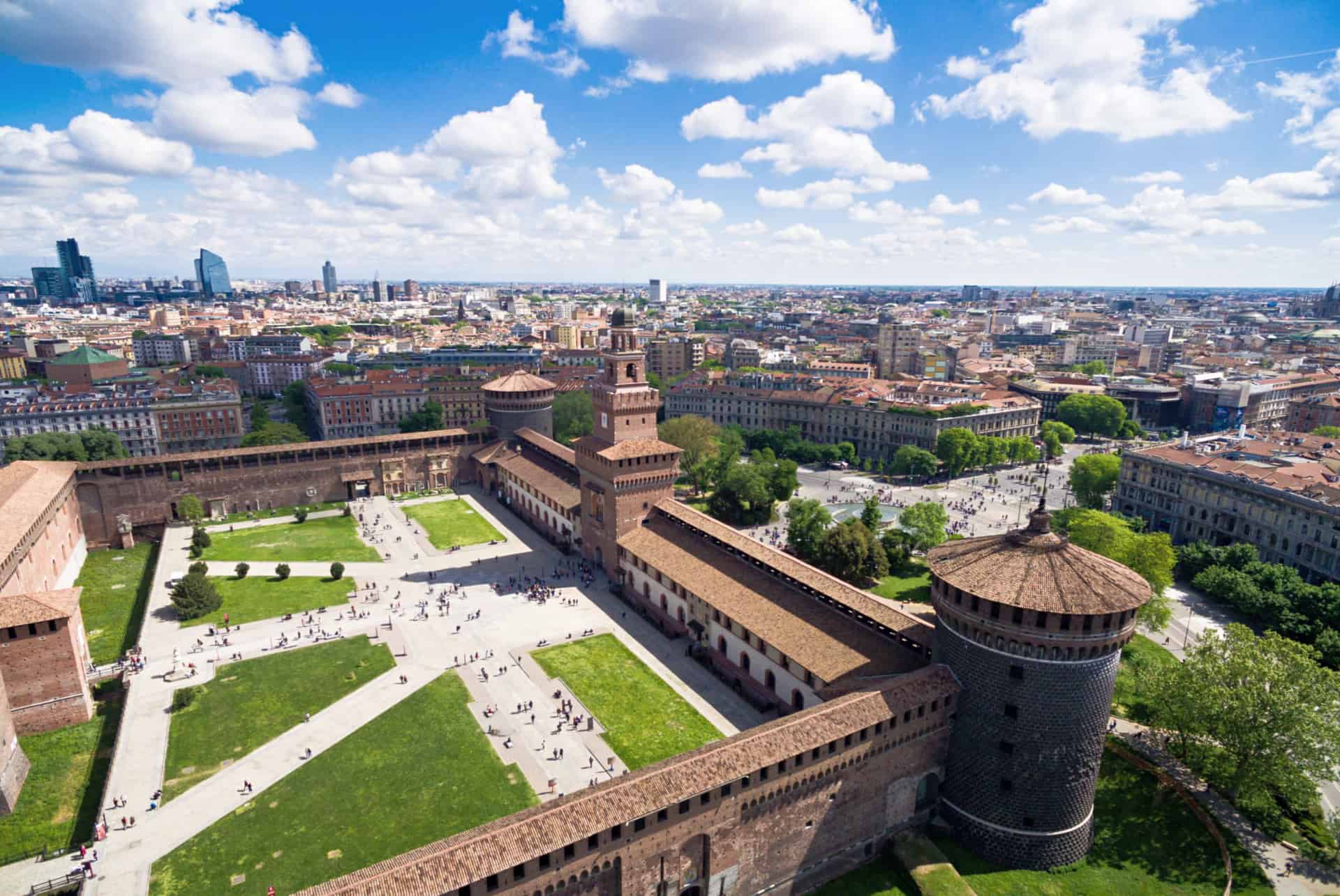 chateau des sforza vue