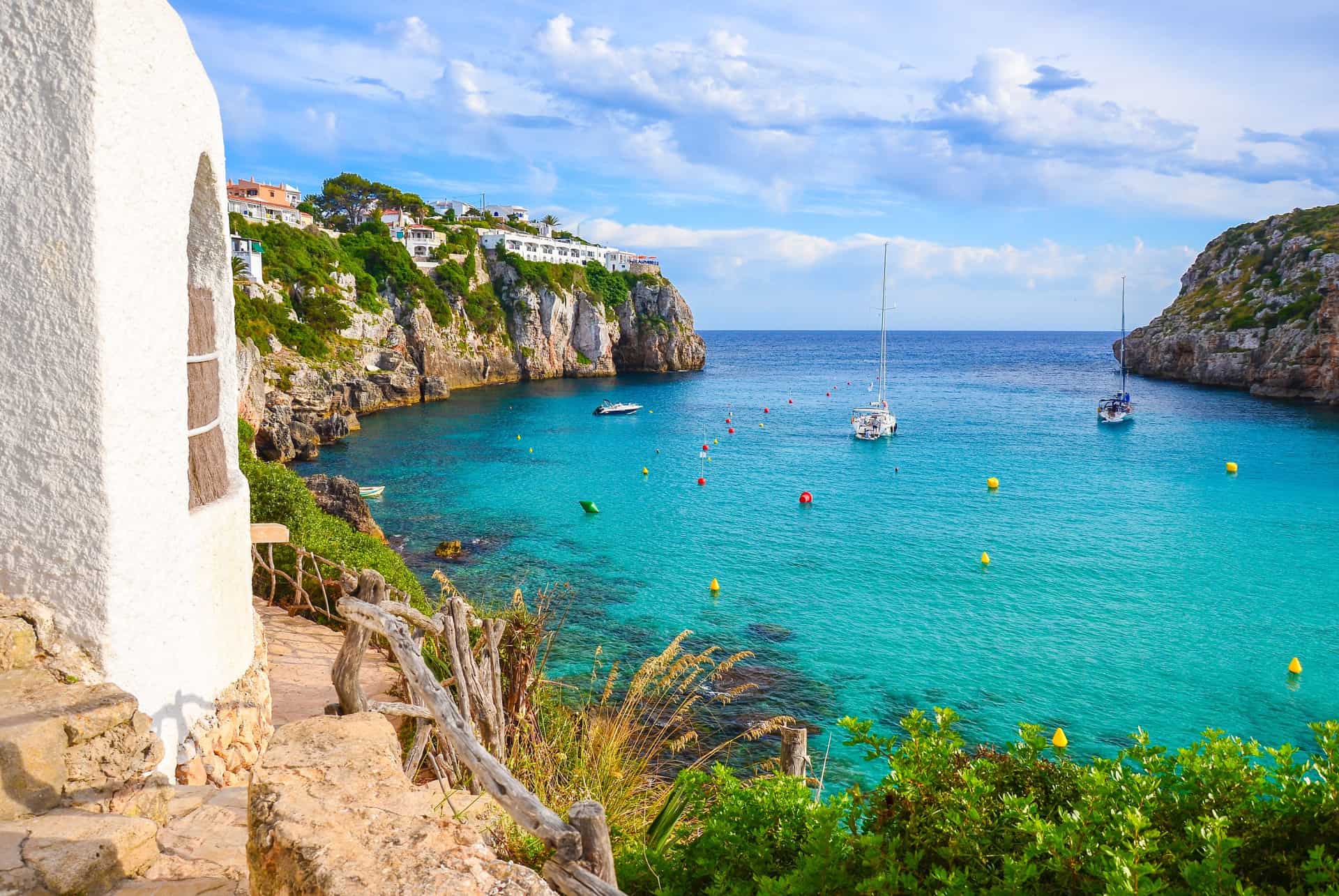 plages cala en porter sud minorque ou aller en espagne plages cala en porter sud minorque
