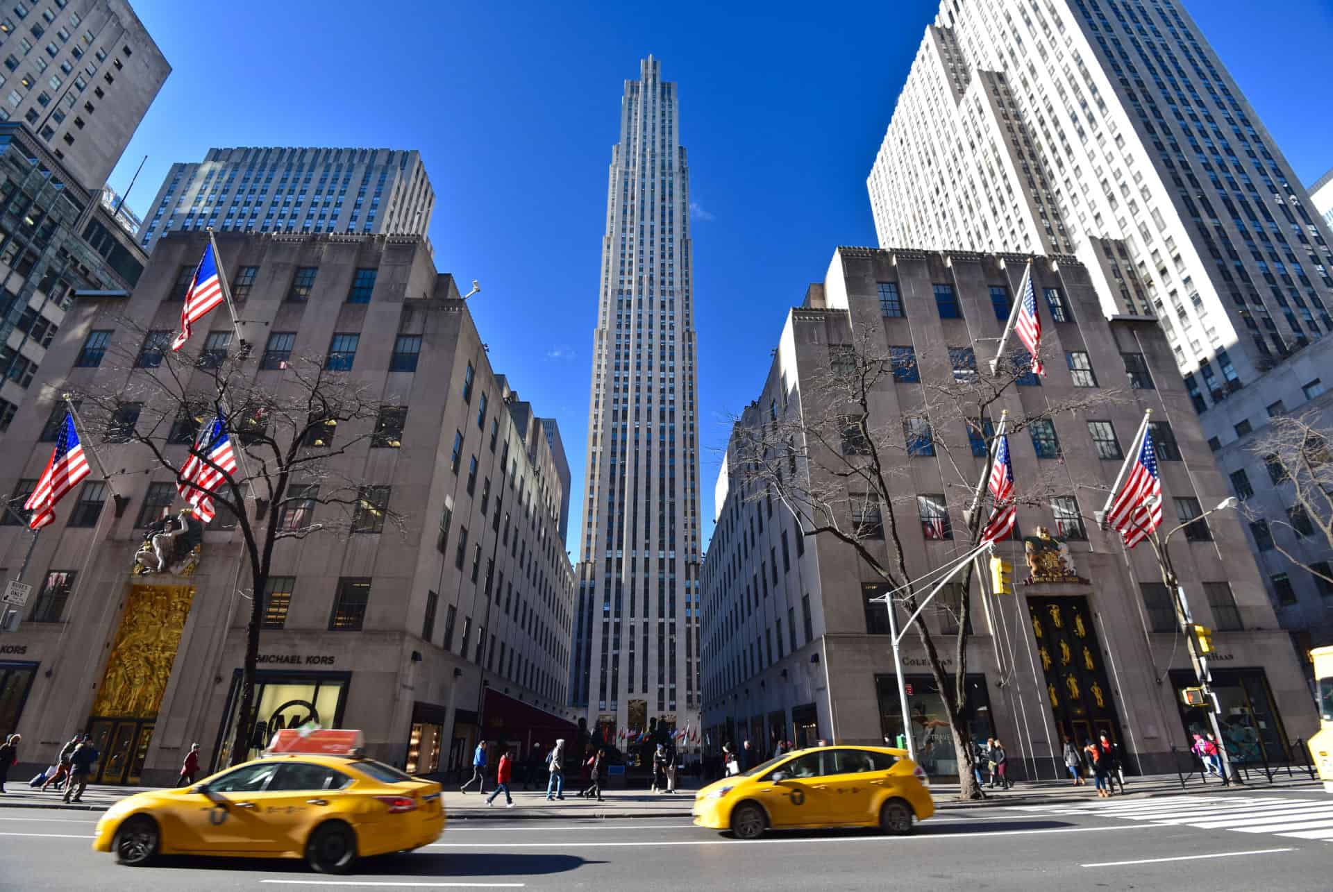 rockefeller center empire state building ou top fo the rock rockefeller center