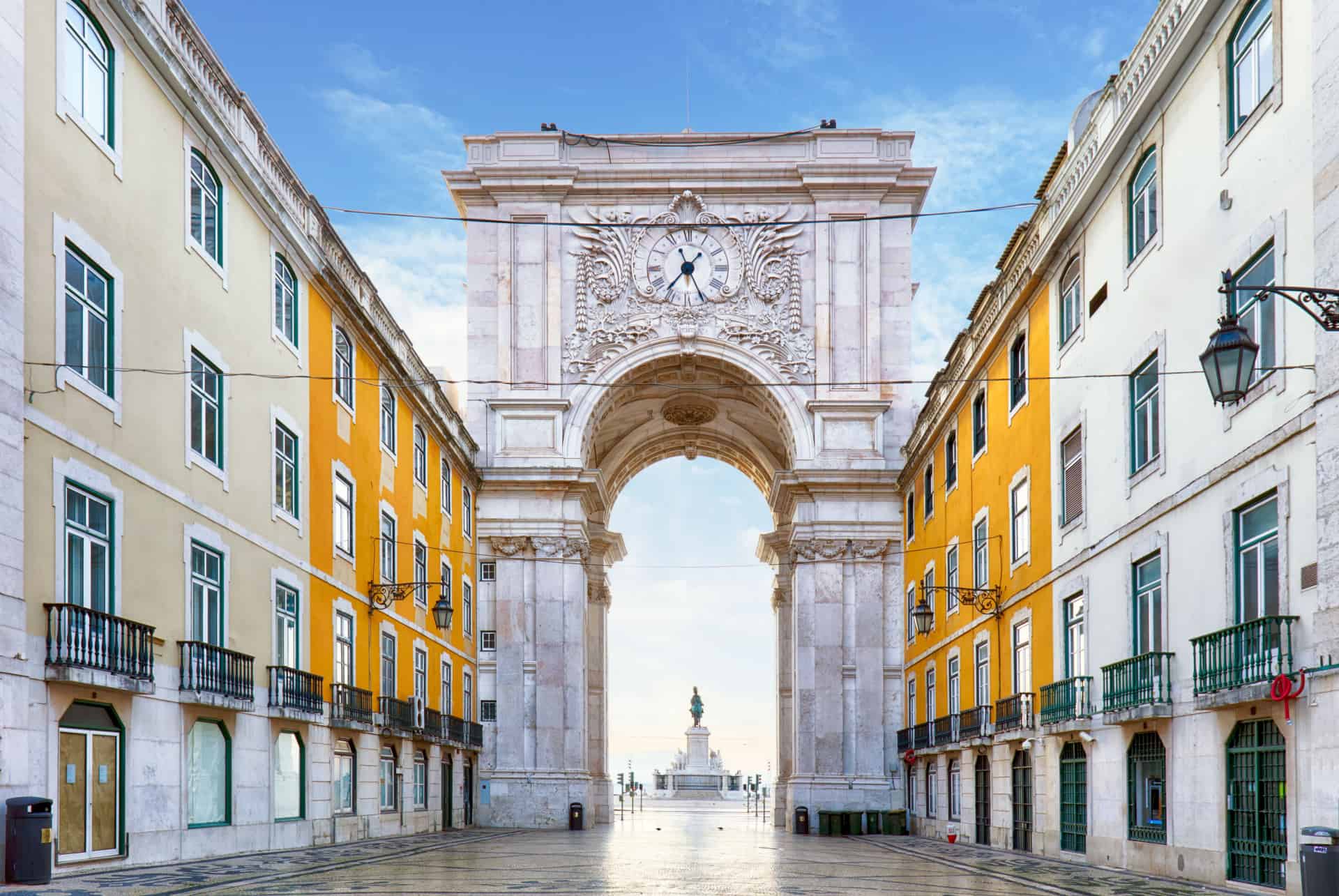 lisboa card praca do comercio visiter lisbonne en 3 jours