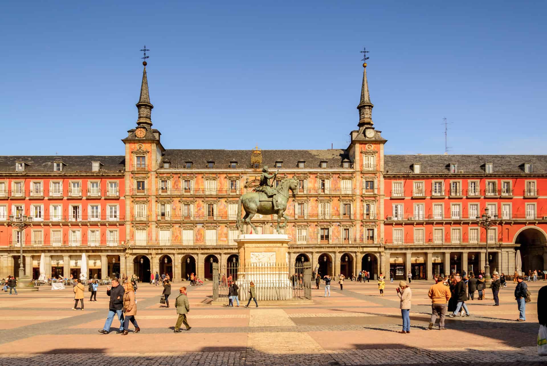 madrid plaza mayor madrid plaza mayor
