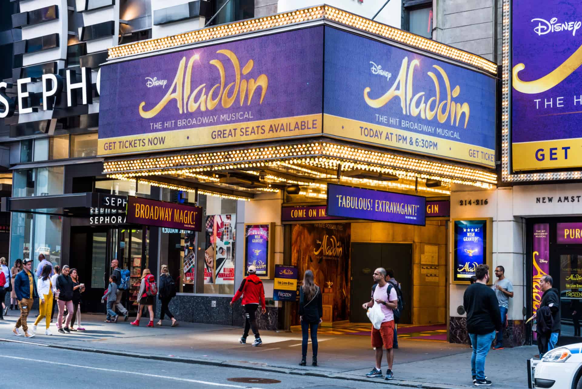 aladdin broadway new york aladdin broadway new york