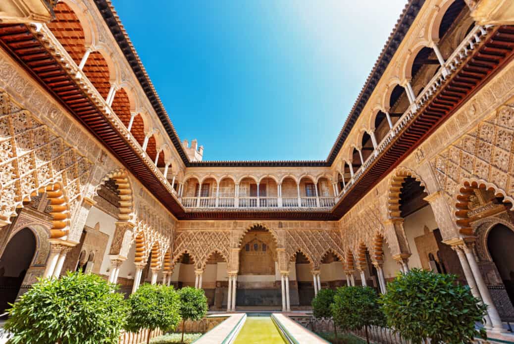 Entrée à l'Alcazar de Séville