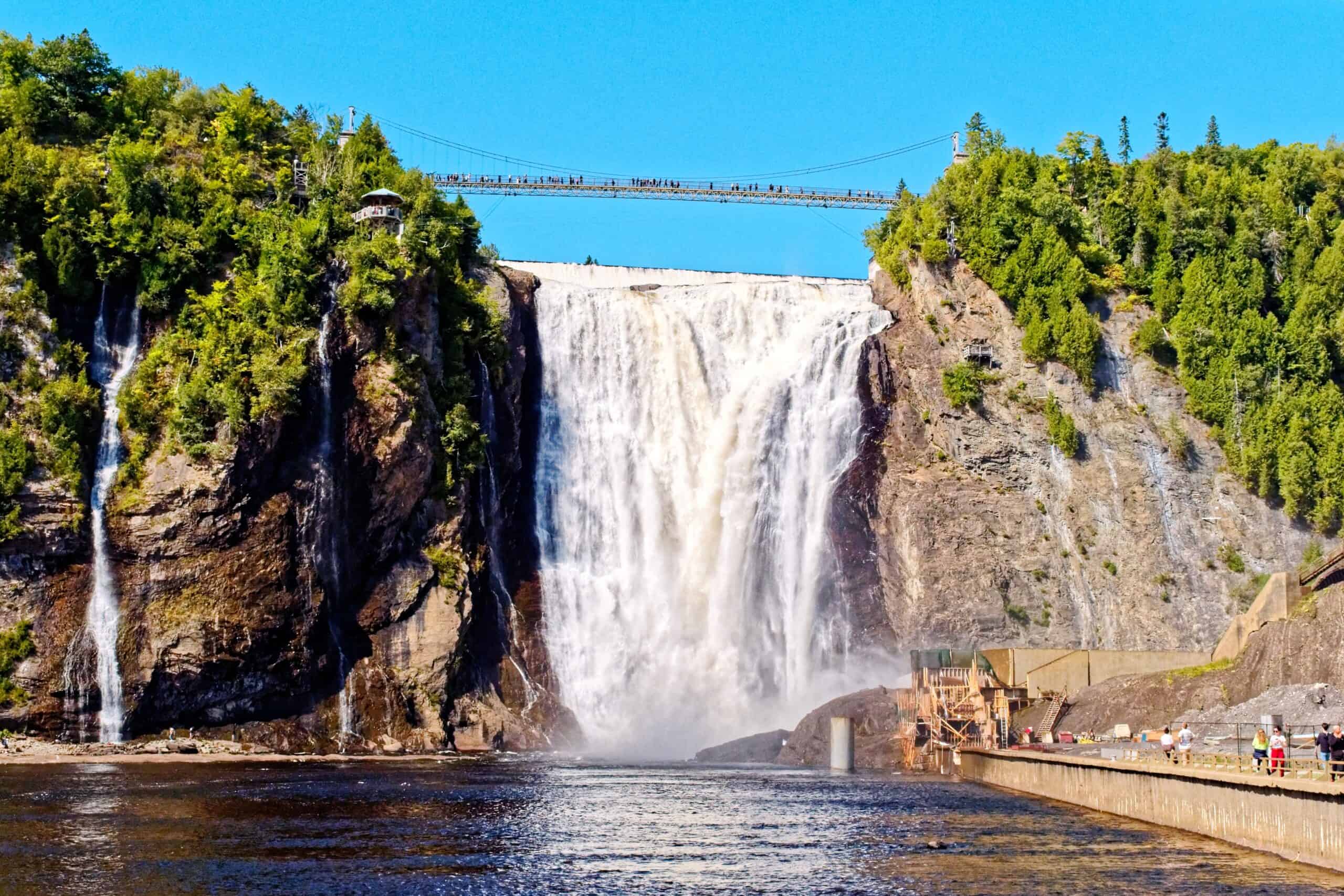 chute montmorency canada chute montmorency canada
