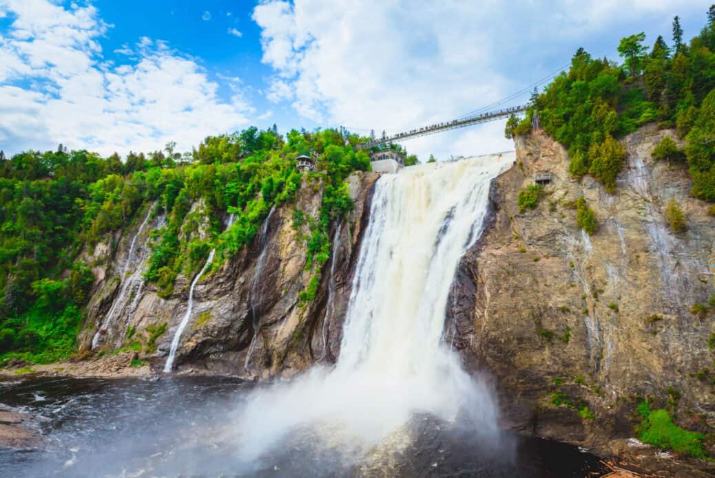 Chutes de Montmorency avec téléphérique
