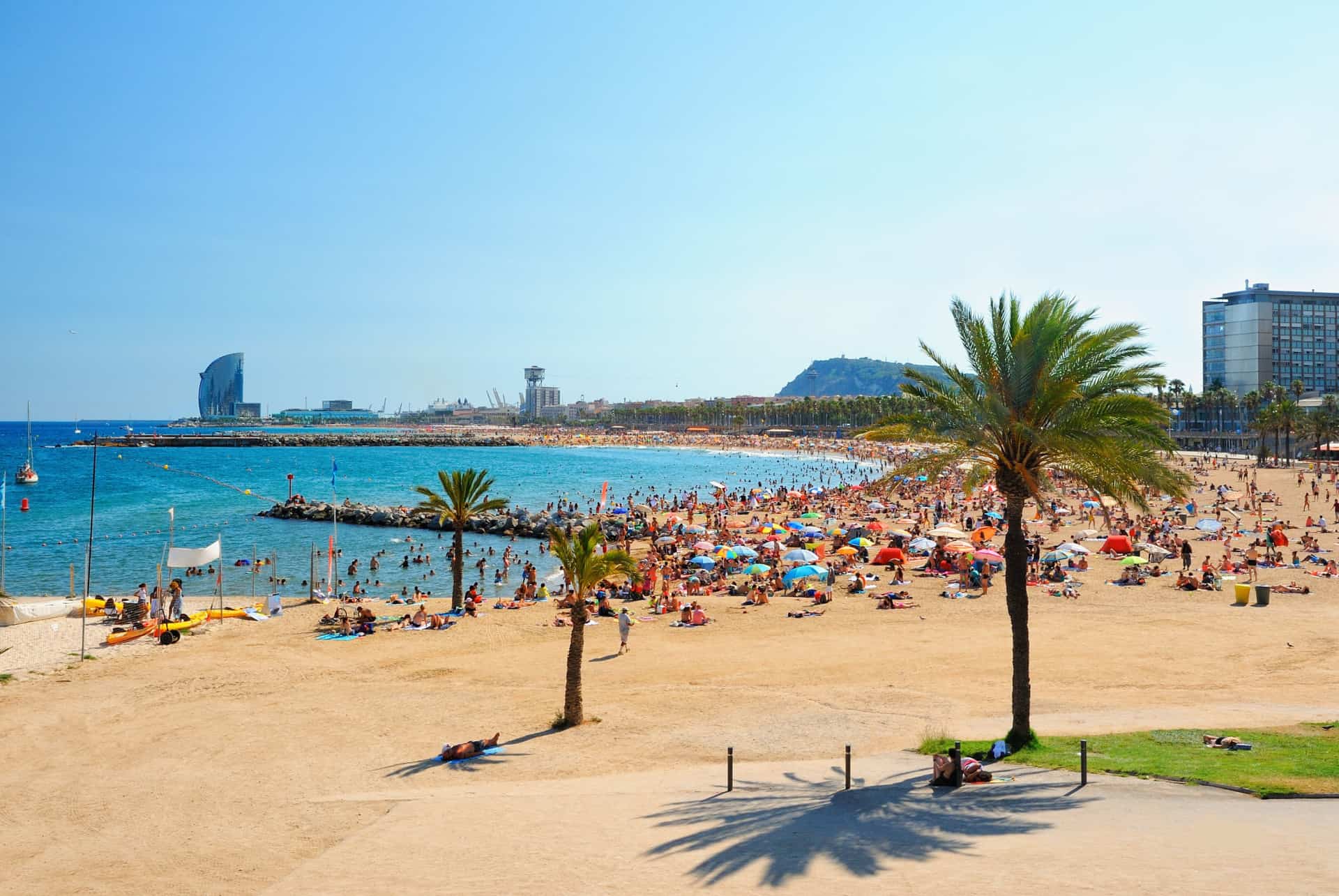 plage barcelone plage barcelone