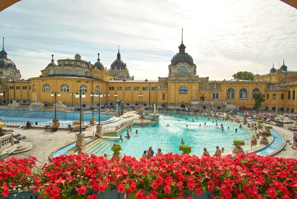 Journée aux thermes de Széchenyi