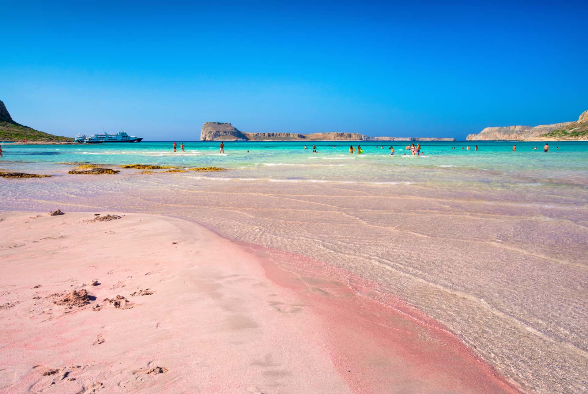 lagon balos plus belles plages grece lagon balos plus belles plages grece