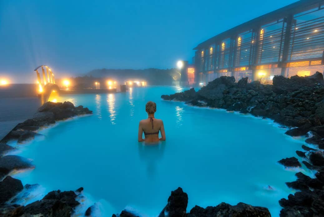 Entrée au Blue Lagoon avec transfert