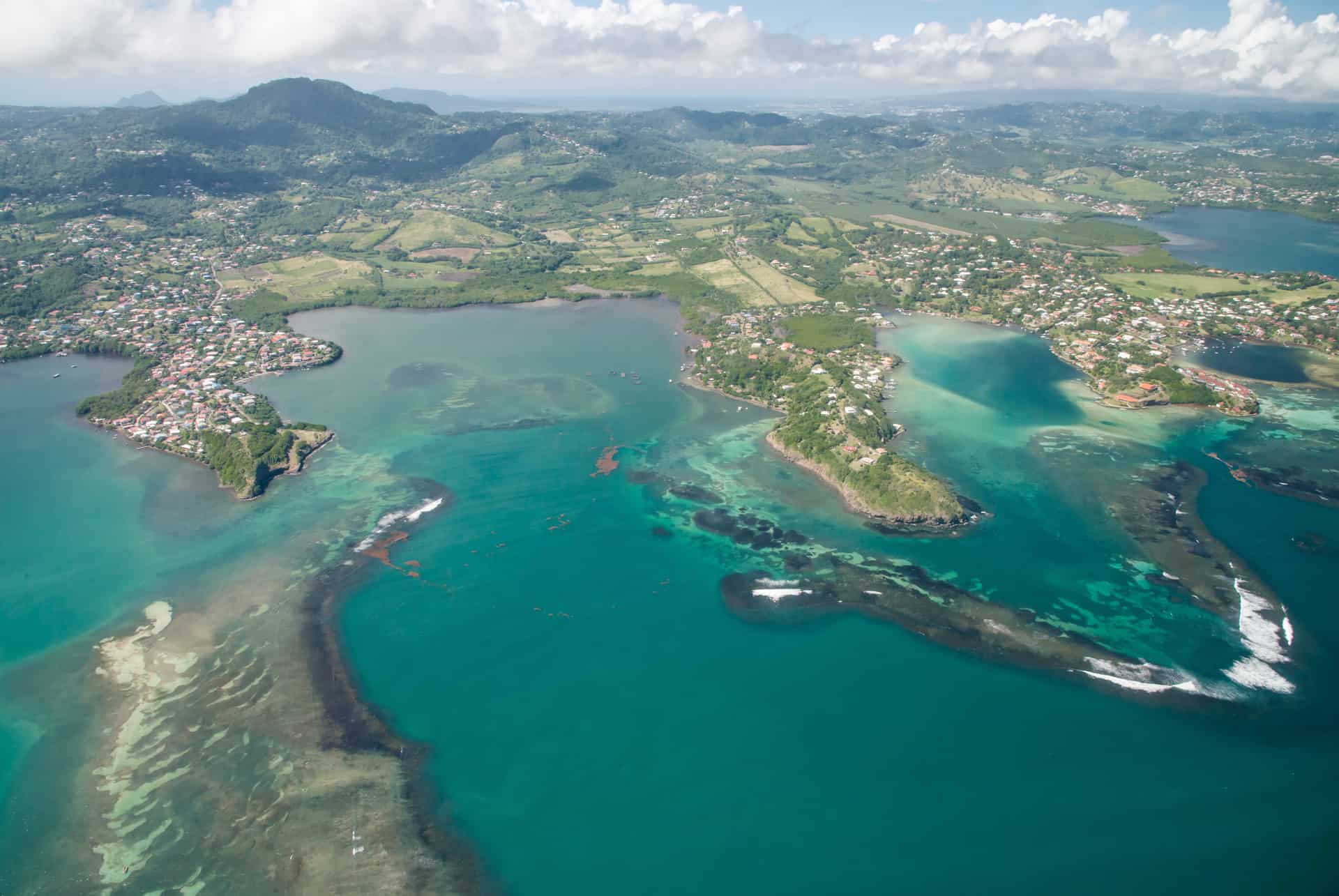 survol du sud de la martinique survol du sud de la martinique