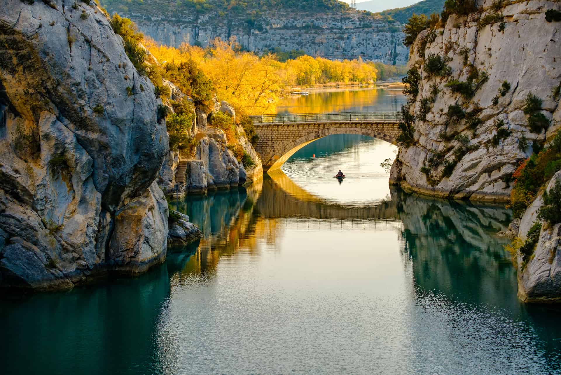 Gorges du Verdon aux couleurs de l’automne Gorges du Verdon aux couleurs de l’automne