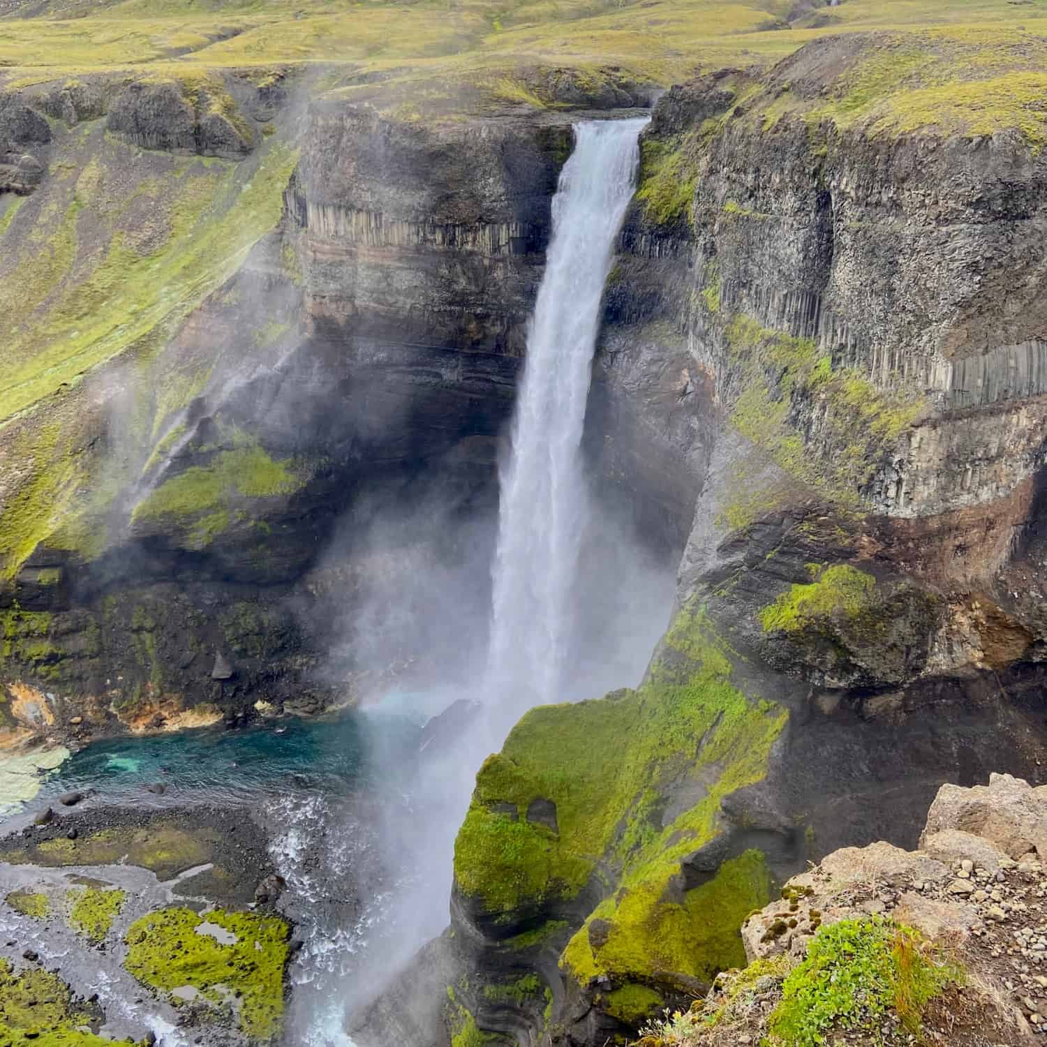 haifoss highlands haifoss plus belles cascades d'islande