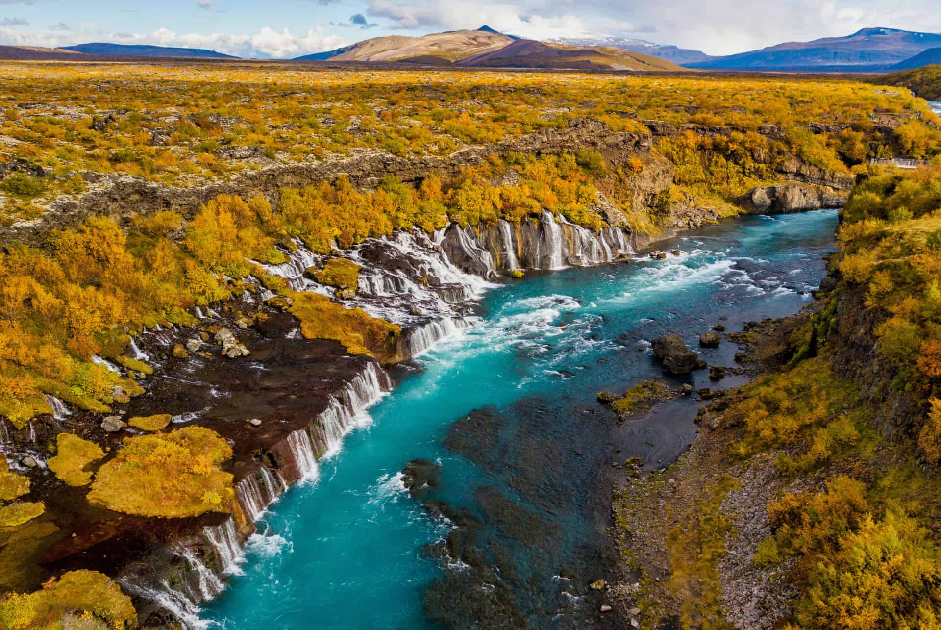 hraunfossar vesturland hraunfossar vesturland