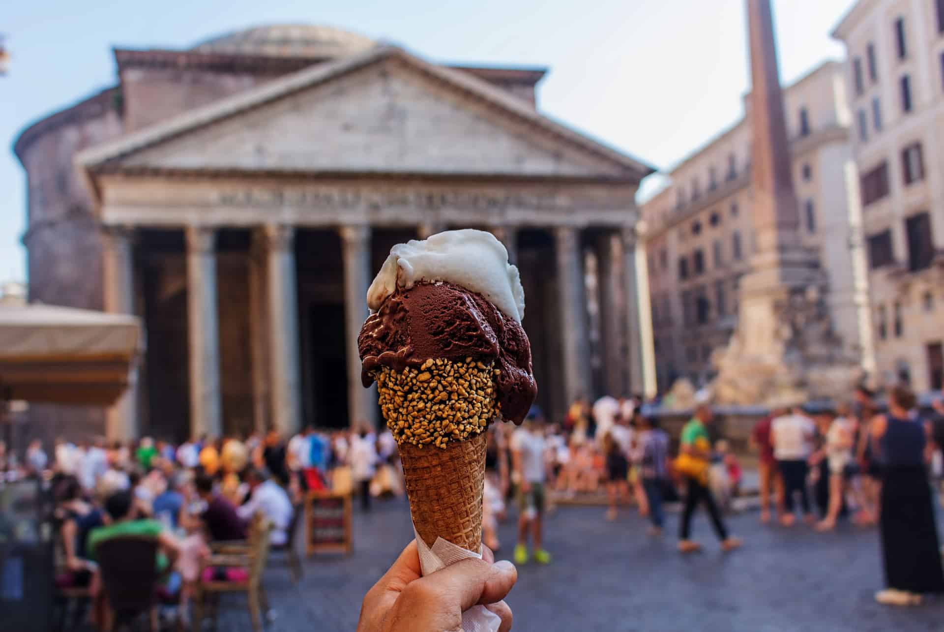 manger gelato rome