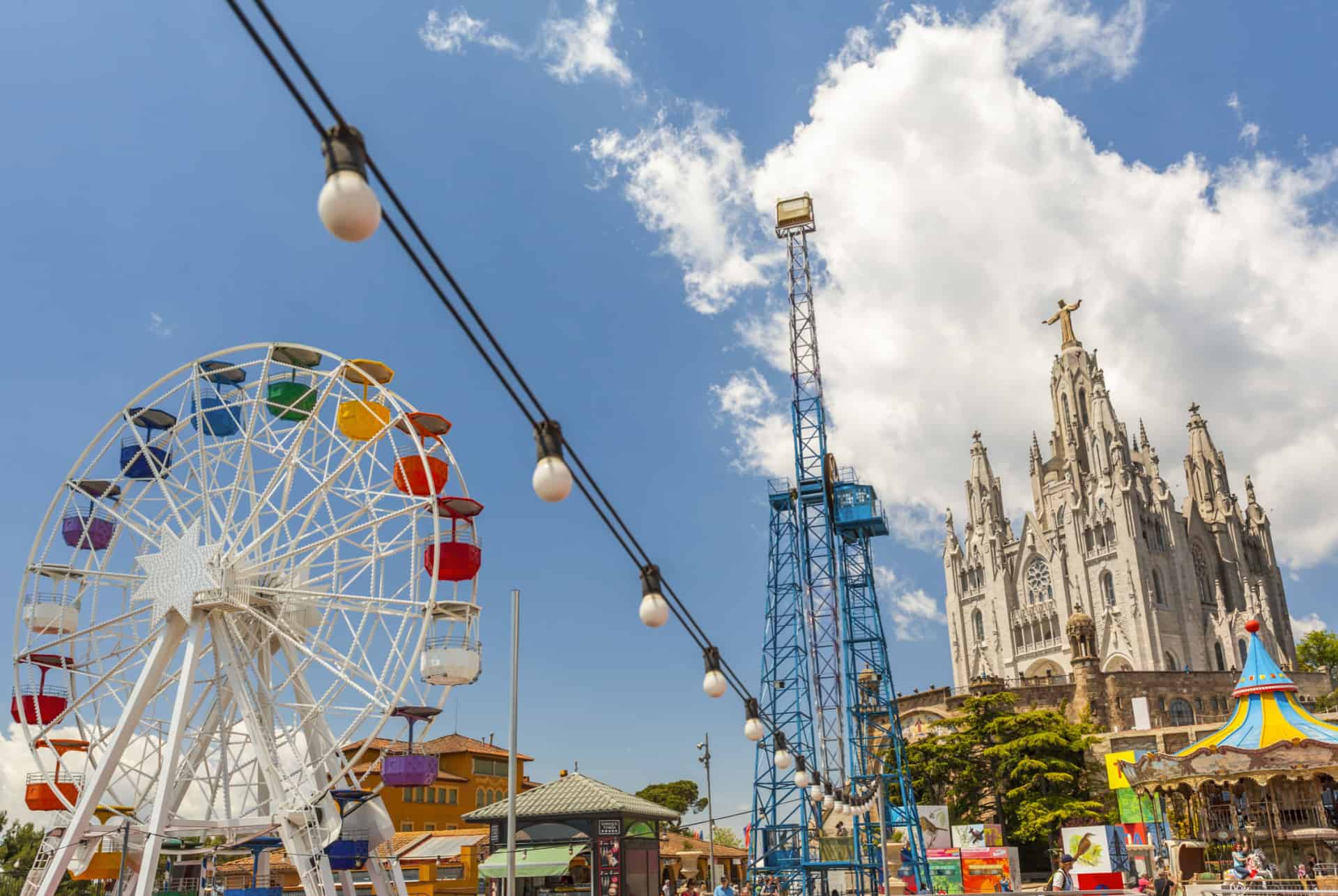 parc attractions tibidabo barcelone mai parc attractions tibidabo barcelone mai