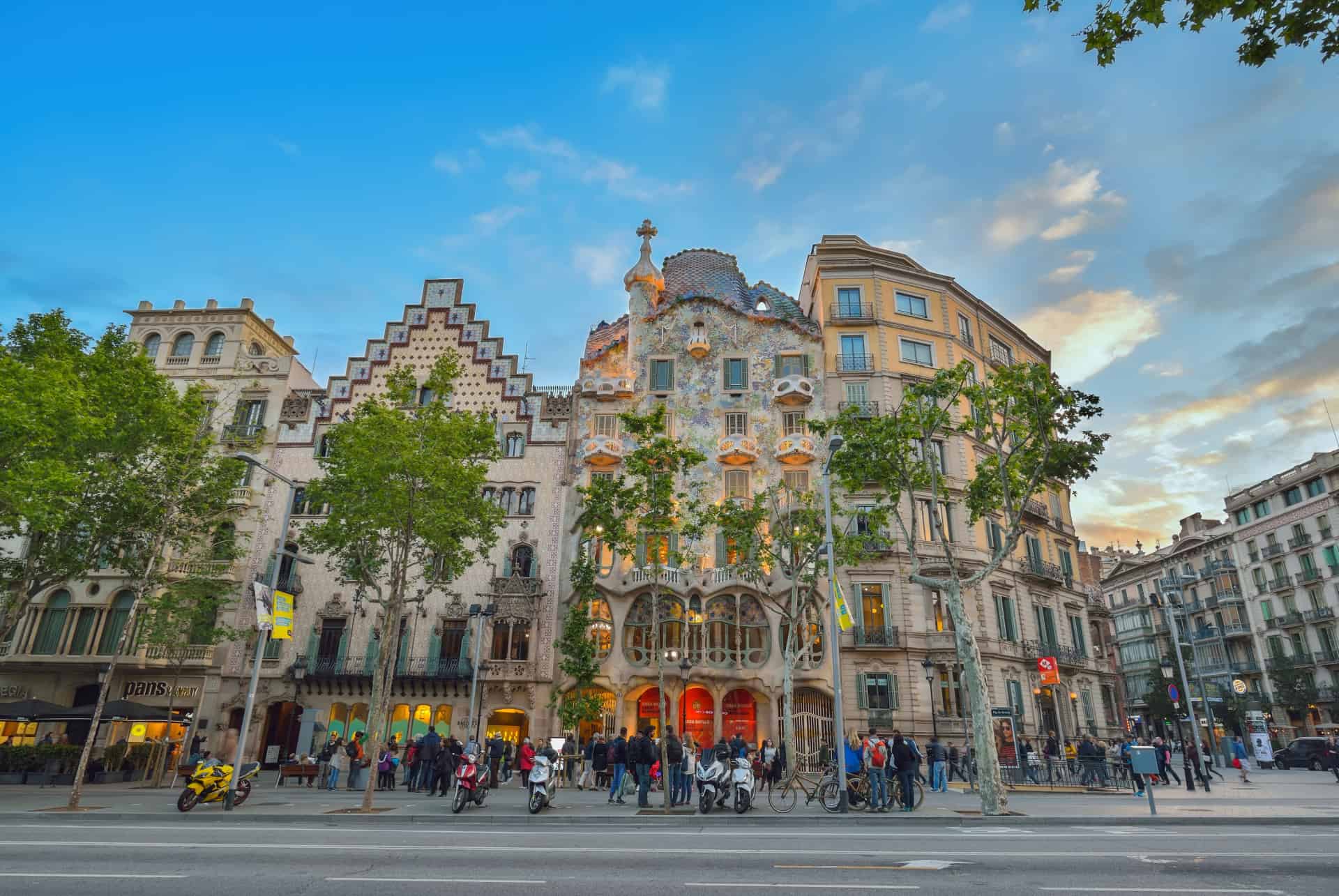 passeig de gracia barcelone en 7 jours passeig de gracia