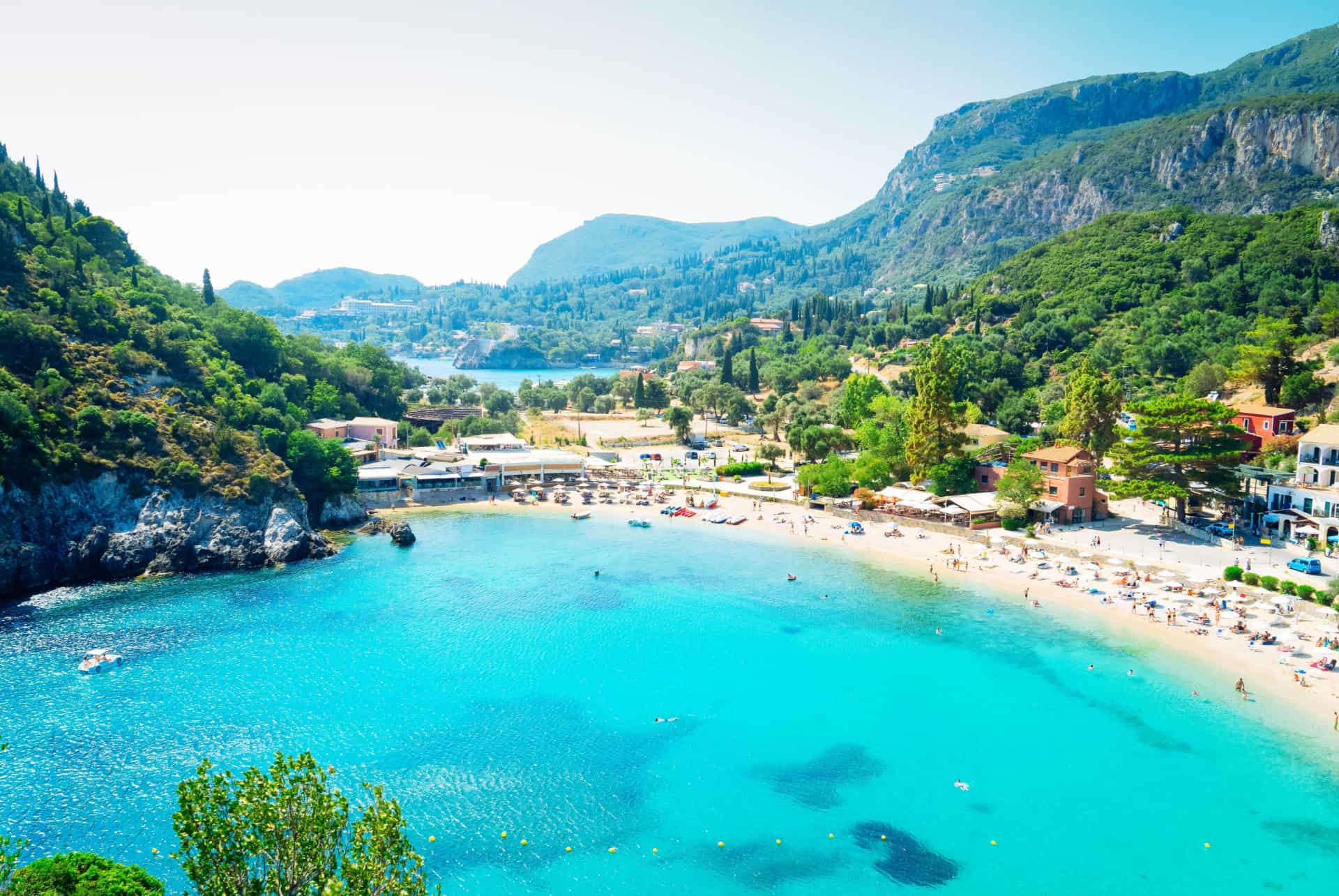 plage de paleokastritsa plage de paleokastritsa