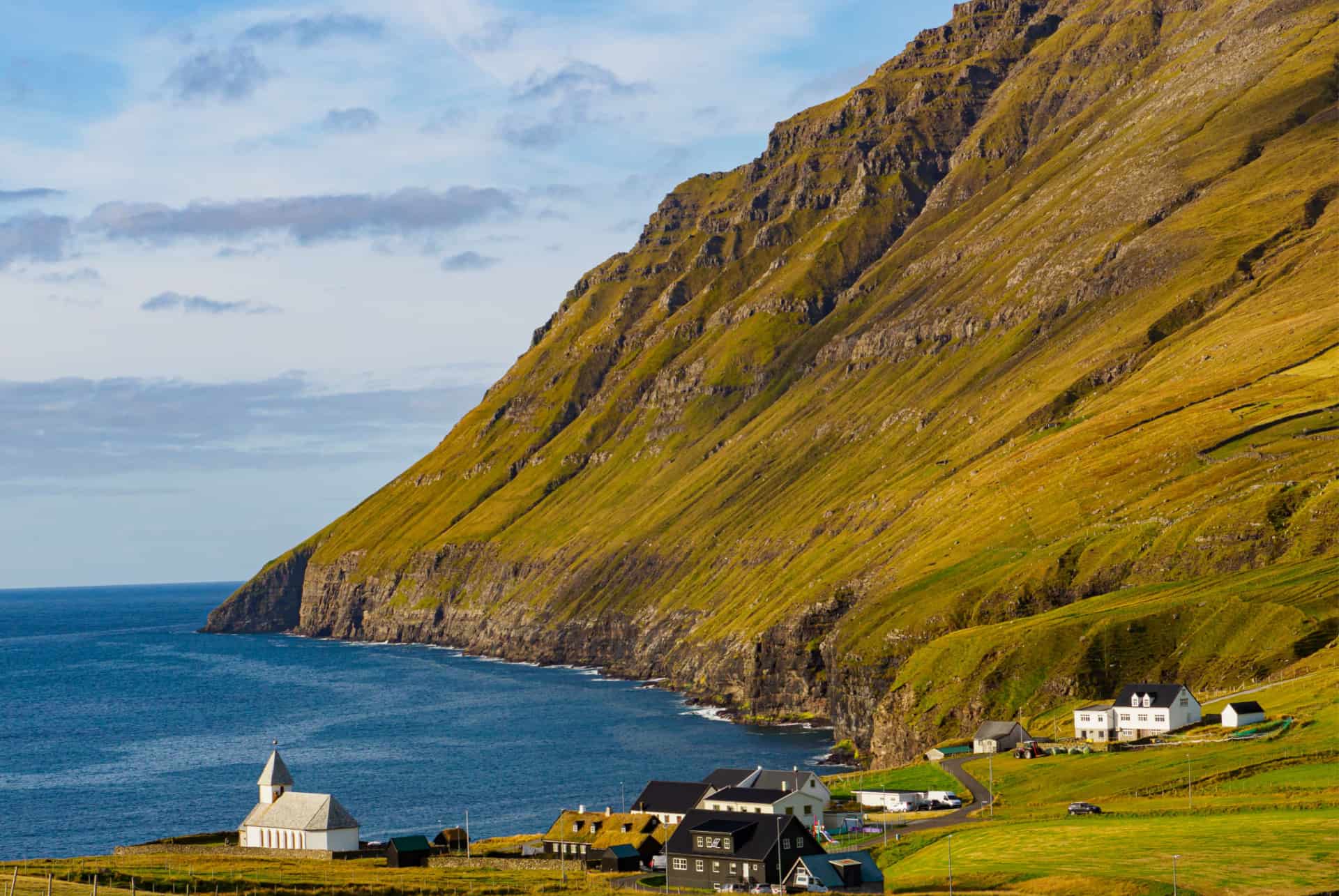village iles feroe village iles feroe