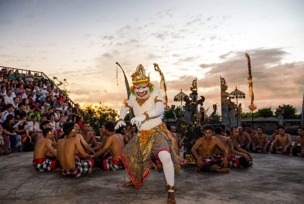 Spectacle de danse Kecak et de feu