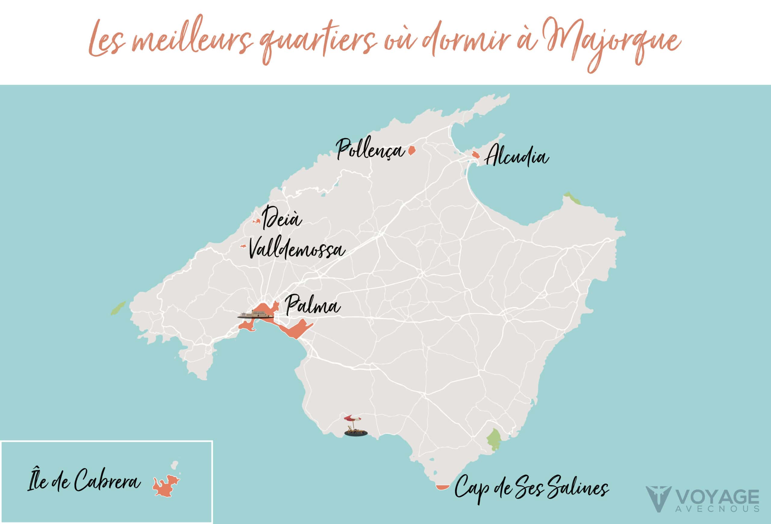 map ou dormir a majorque map ou dormir a majorque