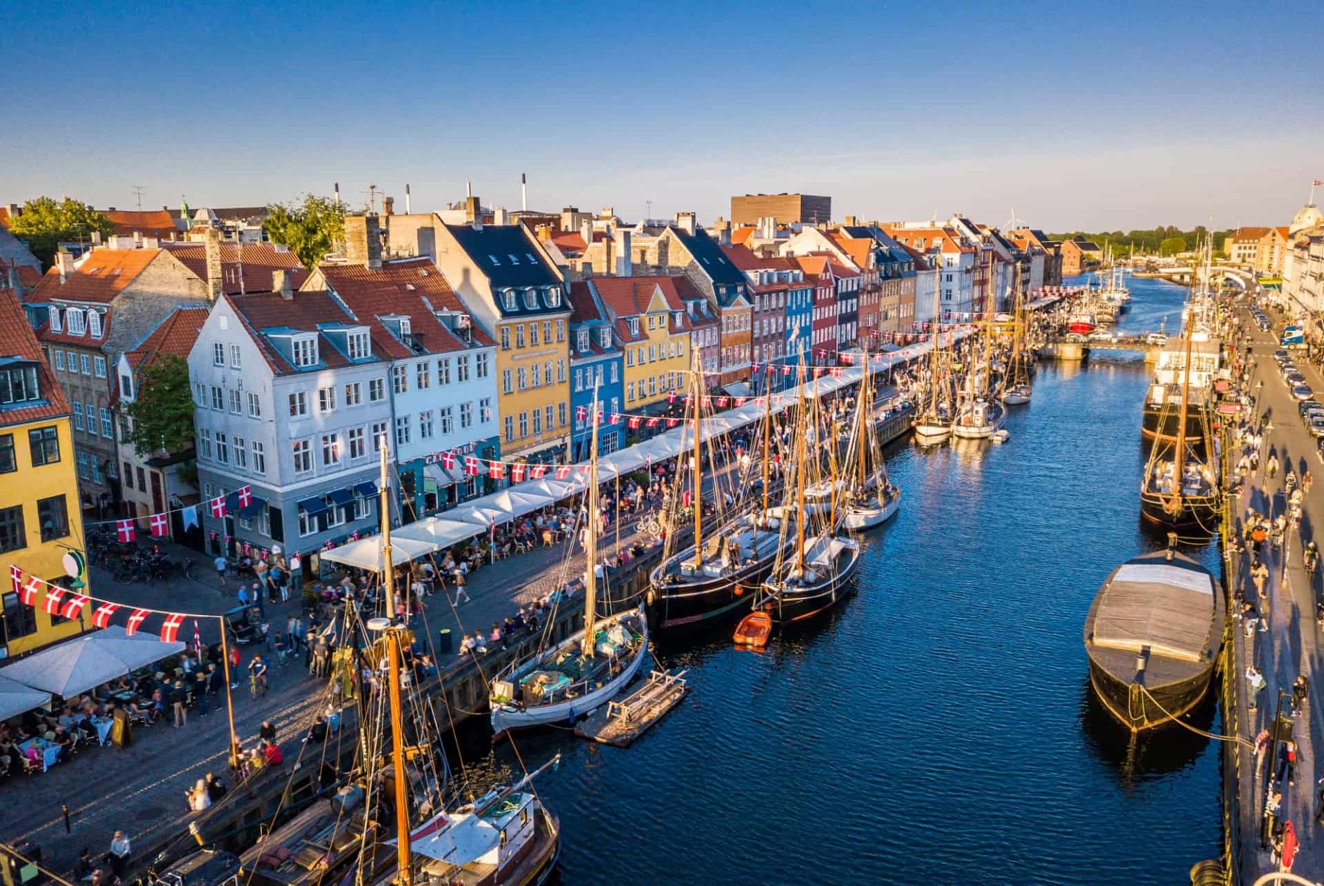 nyhavn vue aerienne nyhavn vue aerienne