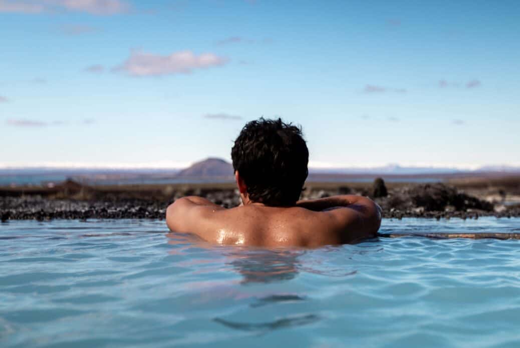 Entrée au bains naturels de Mývatn