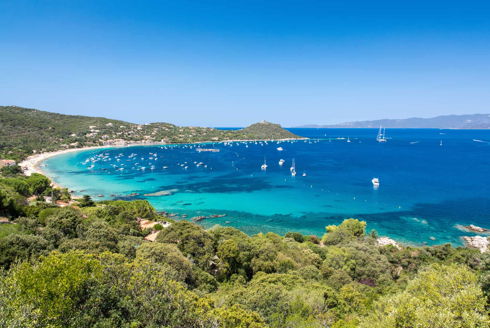 les plus belles plages de corse vue vue