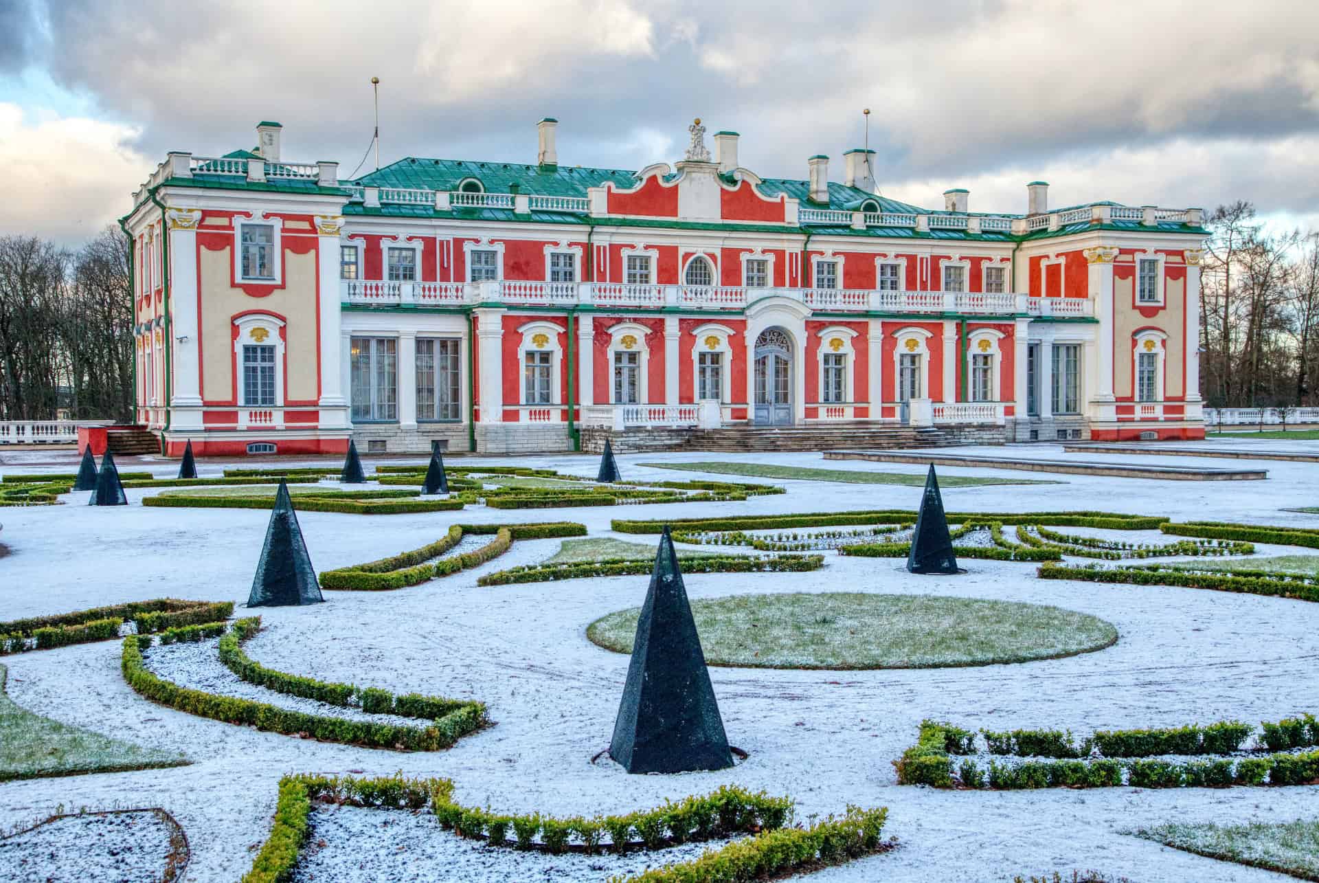 chateau de kadriorg hiver chateau de kadriorg hiver