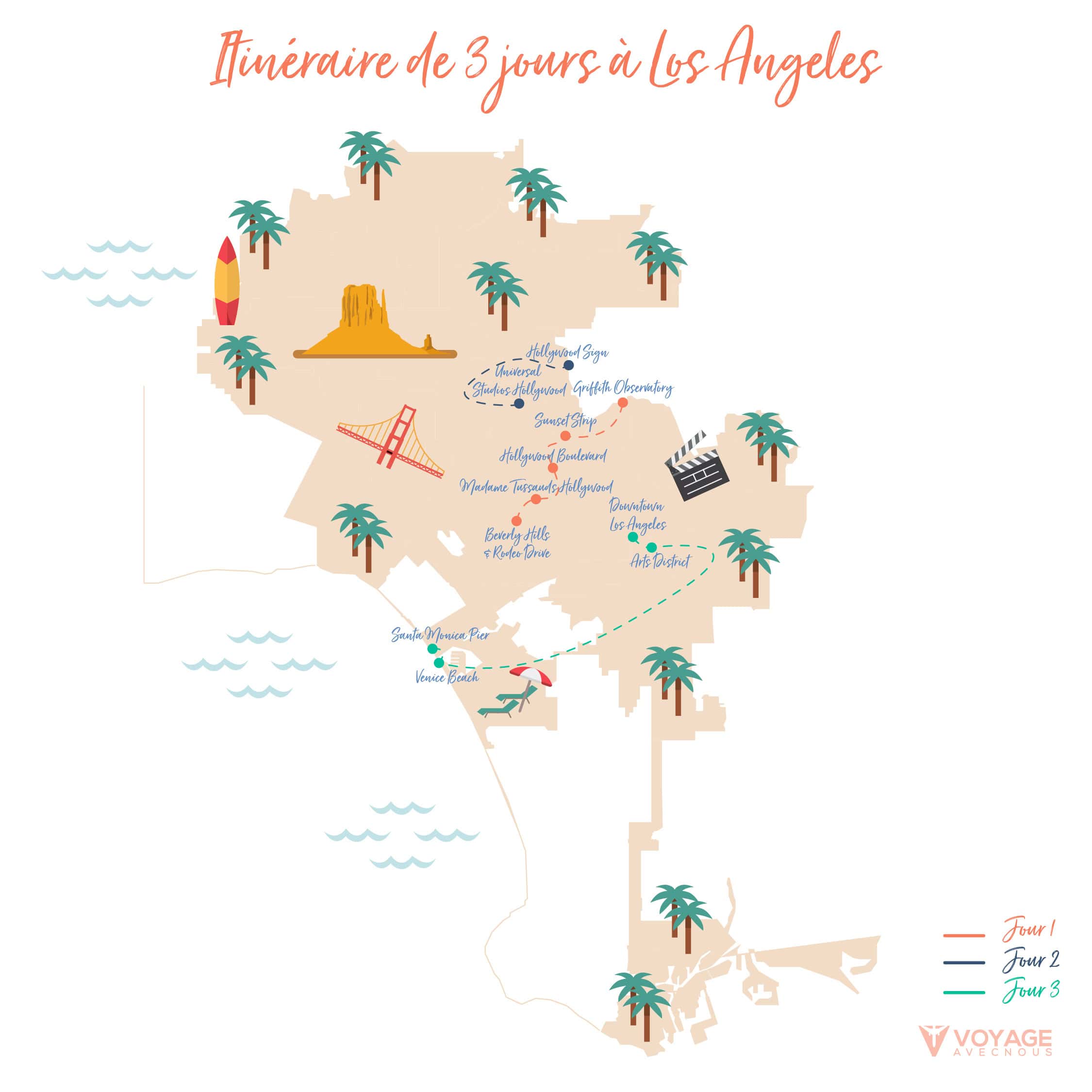 itineraire los angeles 3 jours itineraire los angeles 3 jours