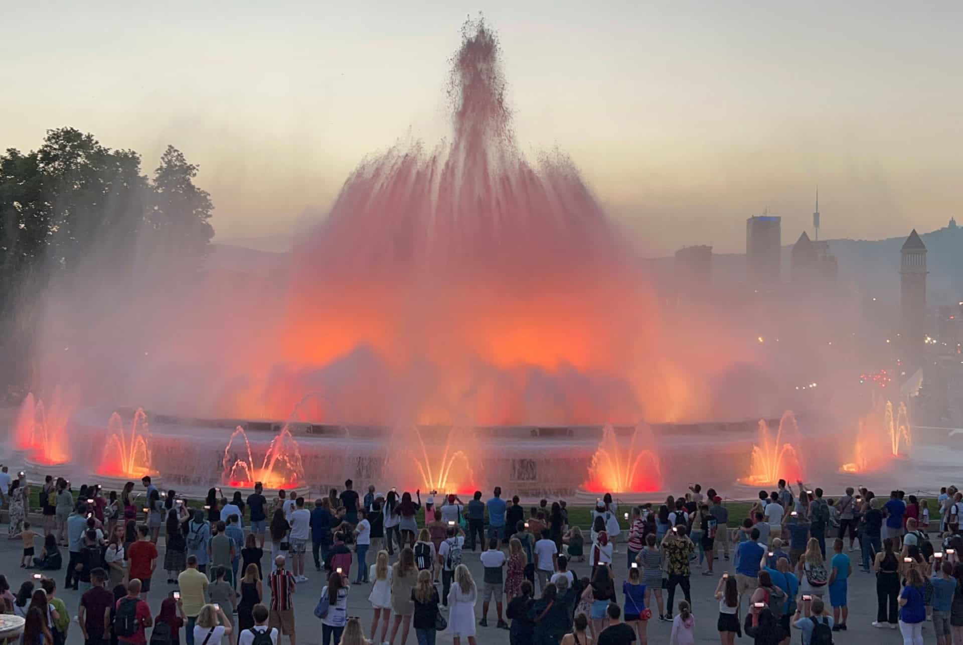 fontaine magique montjuic fontaine magique montjuic