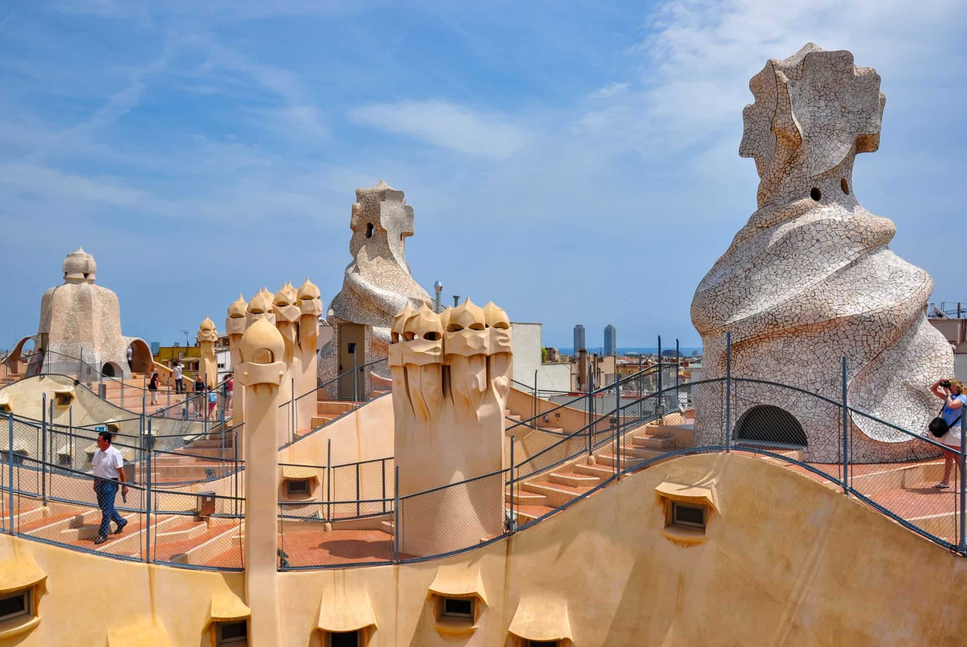 la pedrera rooftop la pedrera rooftop