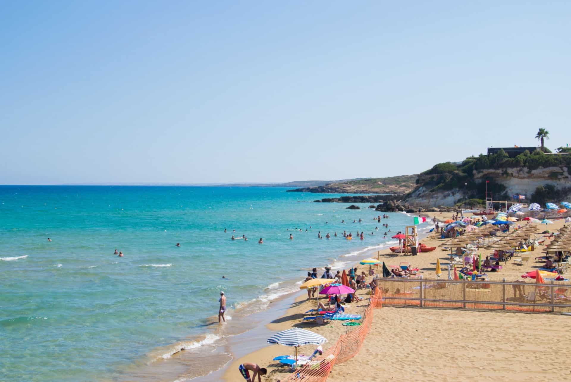 visiter noto en sicile plage lido