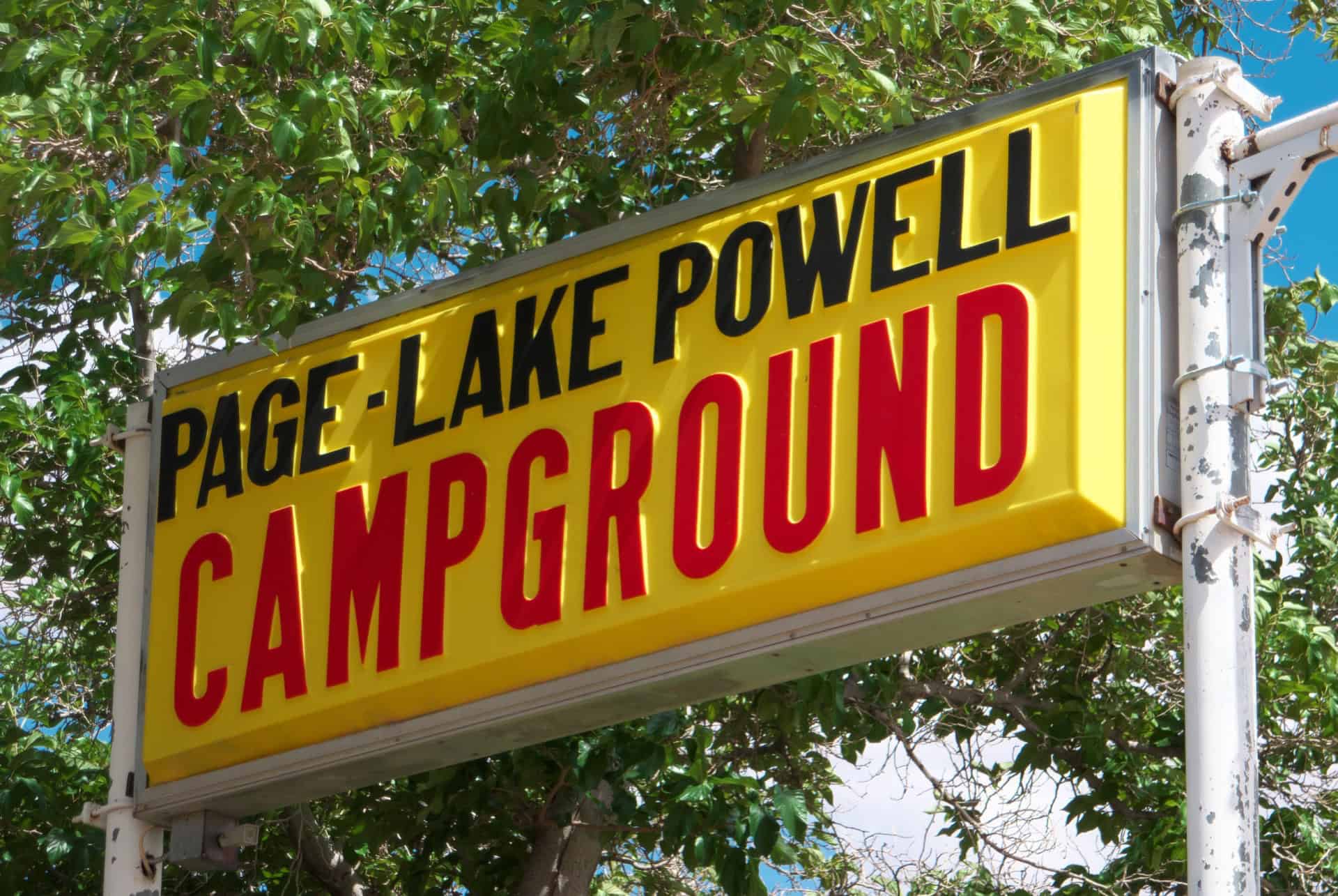 page lake powell campground page lake powell campground