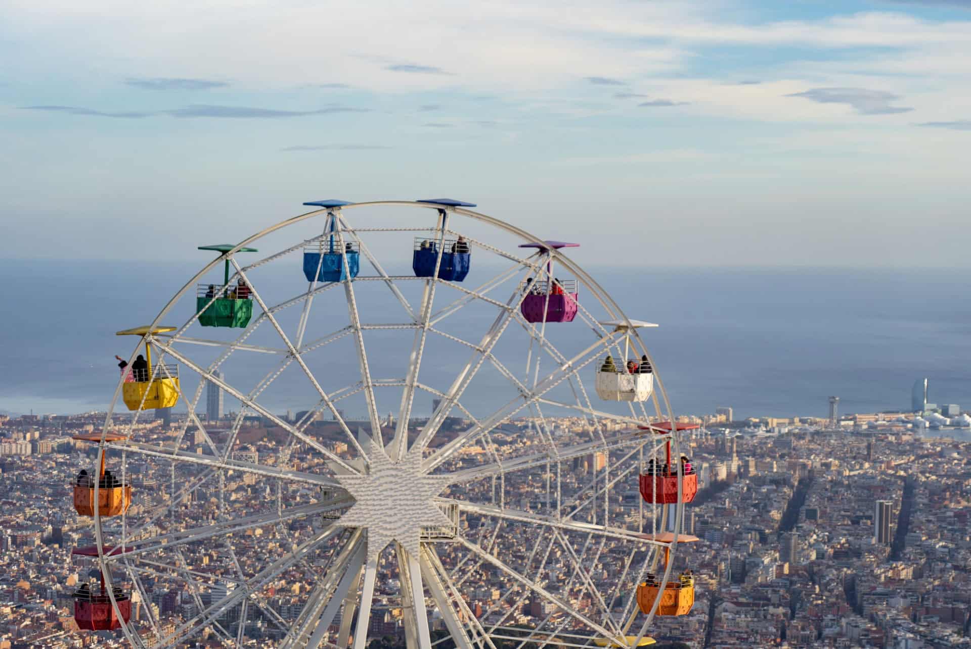 parc tibidabo grande roue parc tibidabo grande roue