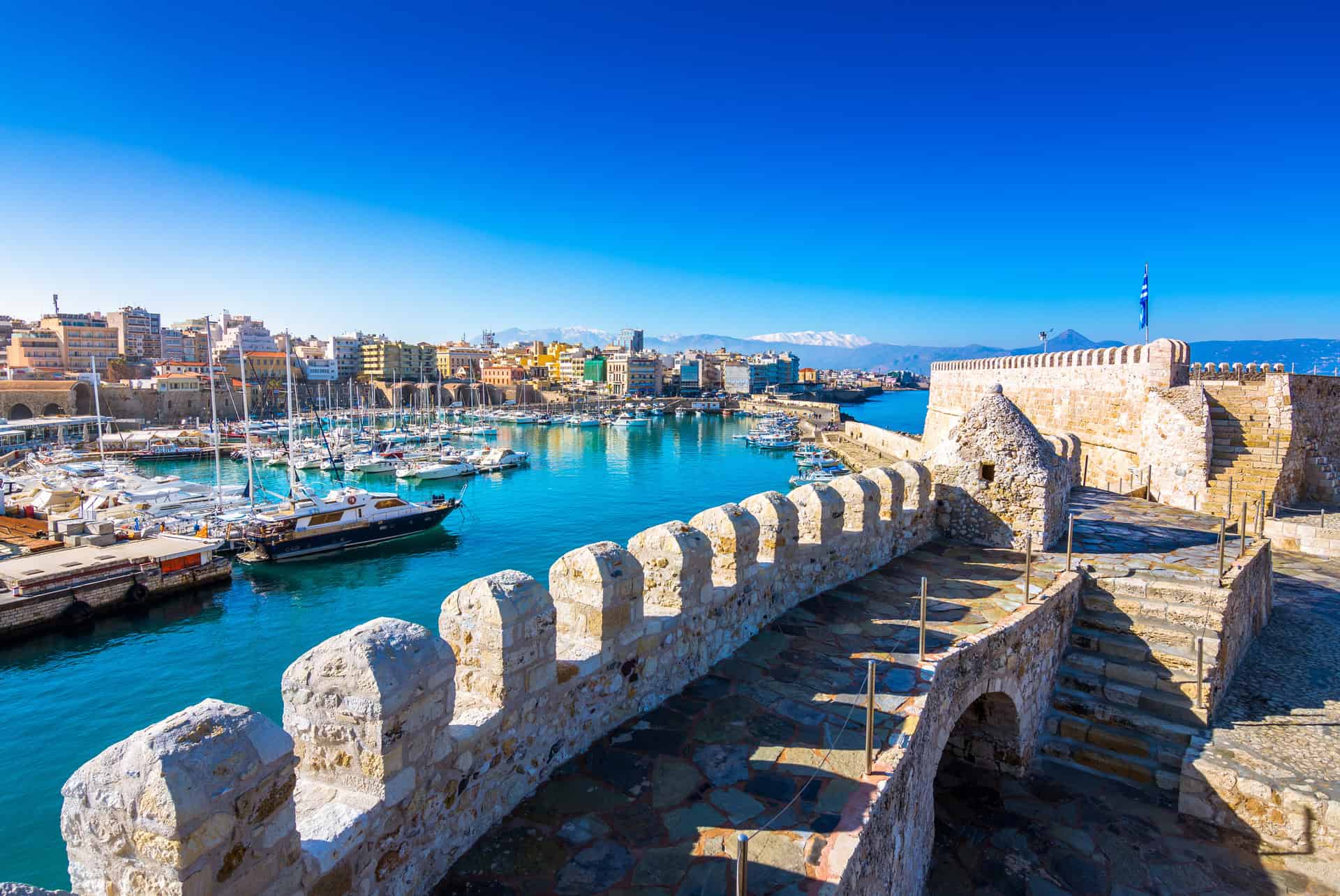 heraklion port et fort