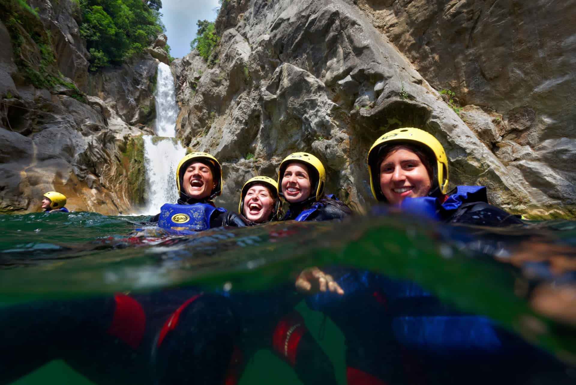 canyoning cetina